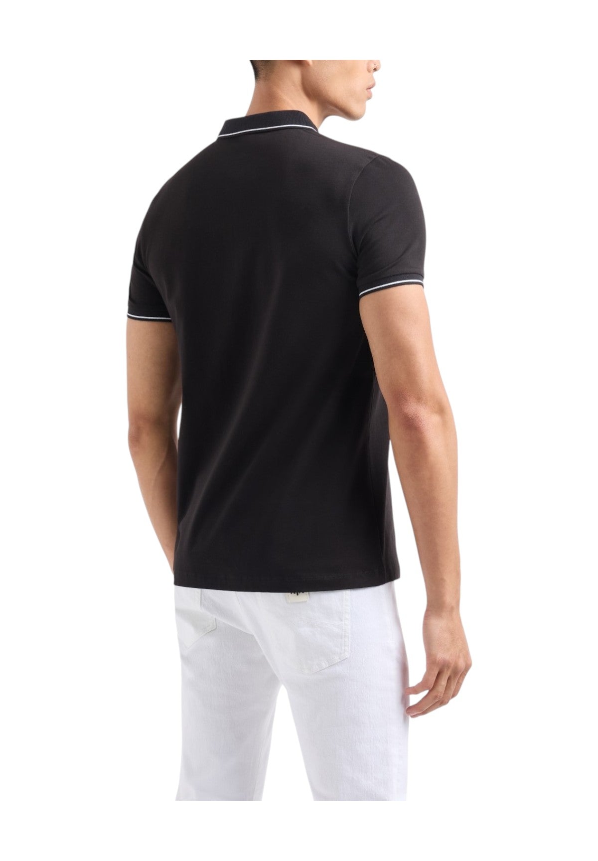 Polo Piqué 8nzf71 Black