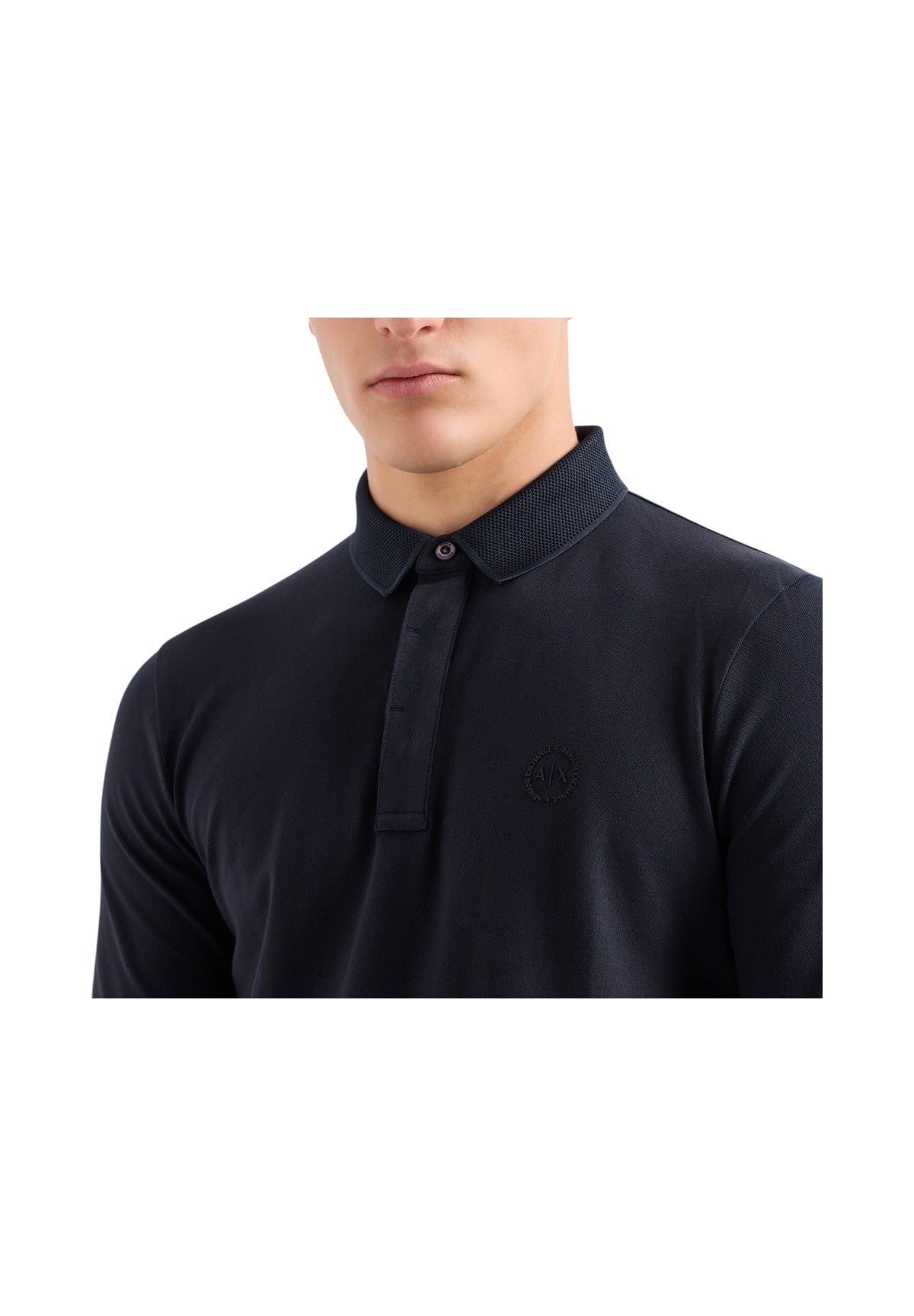 Polo Piqué 8nzf79 Navy