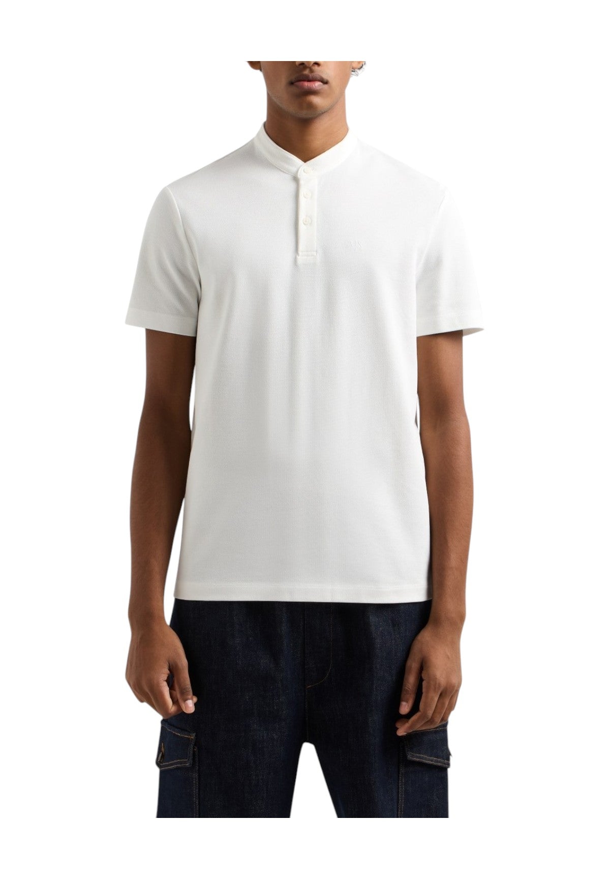 Polo Piqué Xm000740 Off White