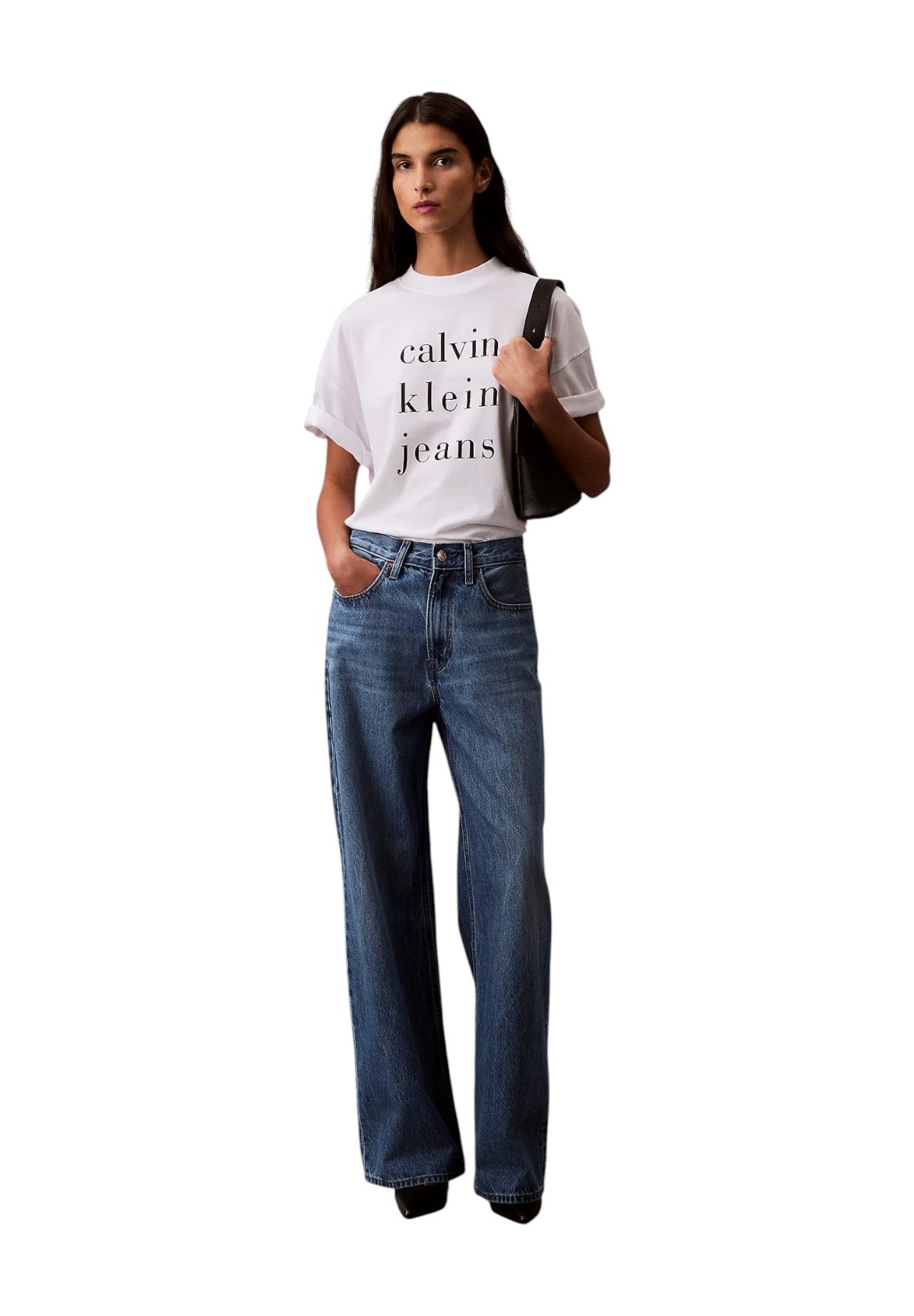 T-Shirt A Maniche Corte Lv047b827g Brilliant White