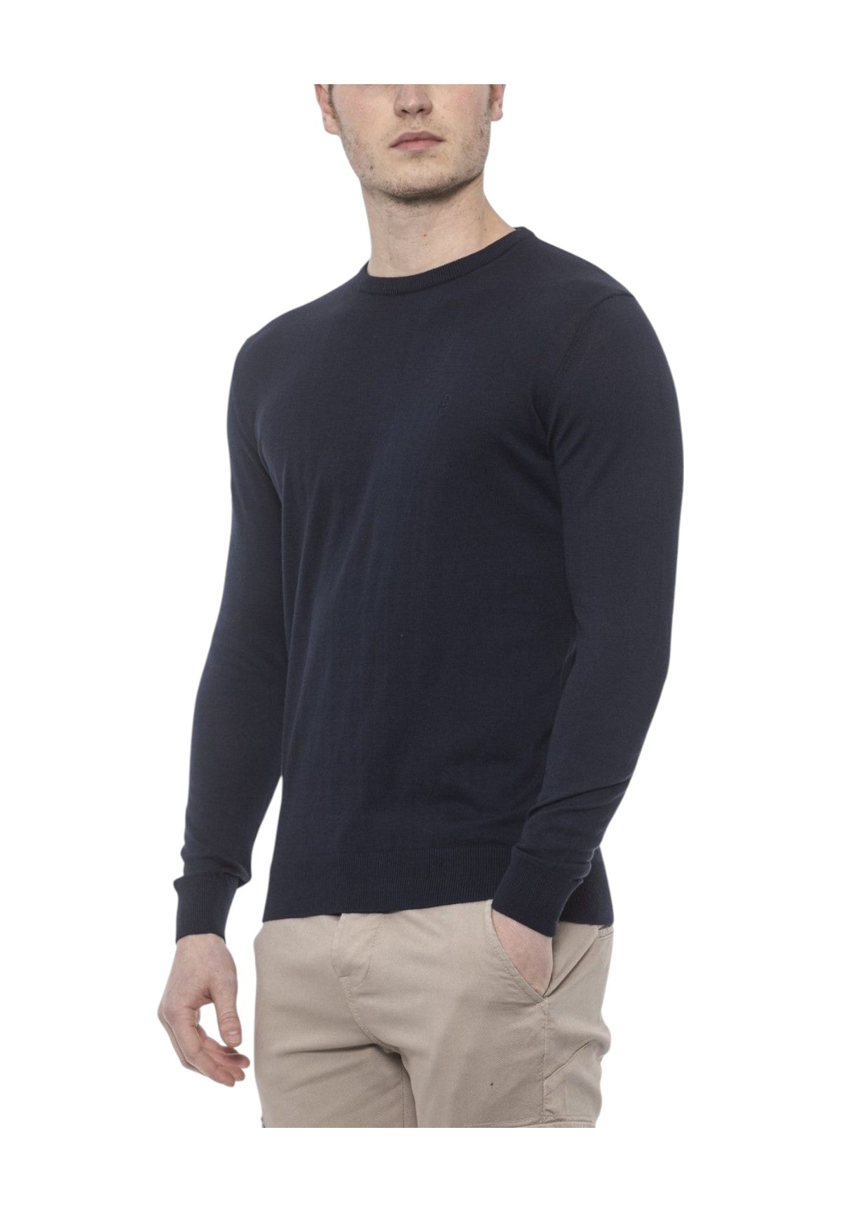 Maglione Girocollo 6550121u Blu Scuro