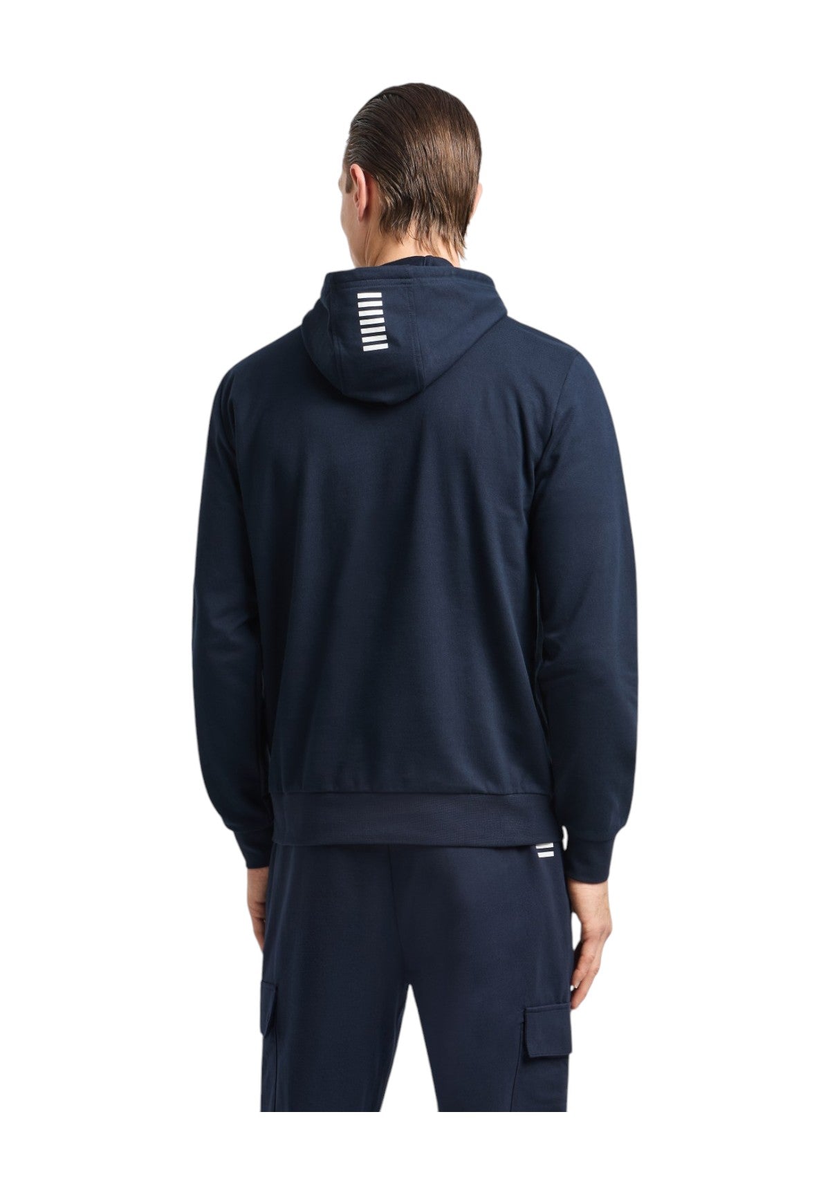 Felpa Pullover Con Cappuccio 8npm32 Armani Blue