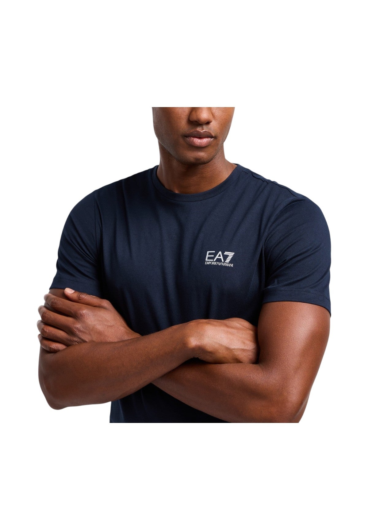 T-Shirt A Maniche Corte 8npt25 Armani Blue