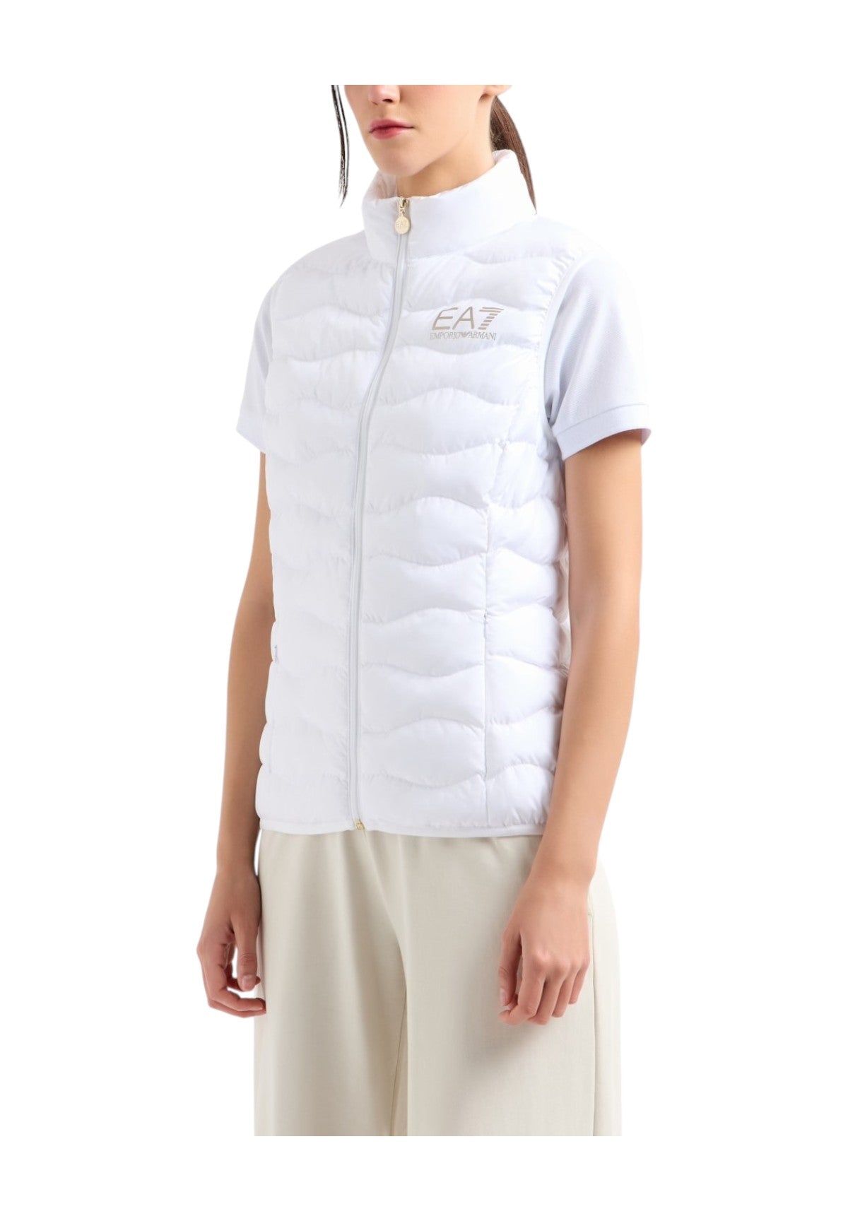 Smanicato Gilet 8ntq08 White
