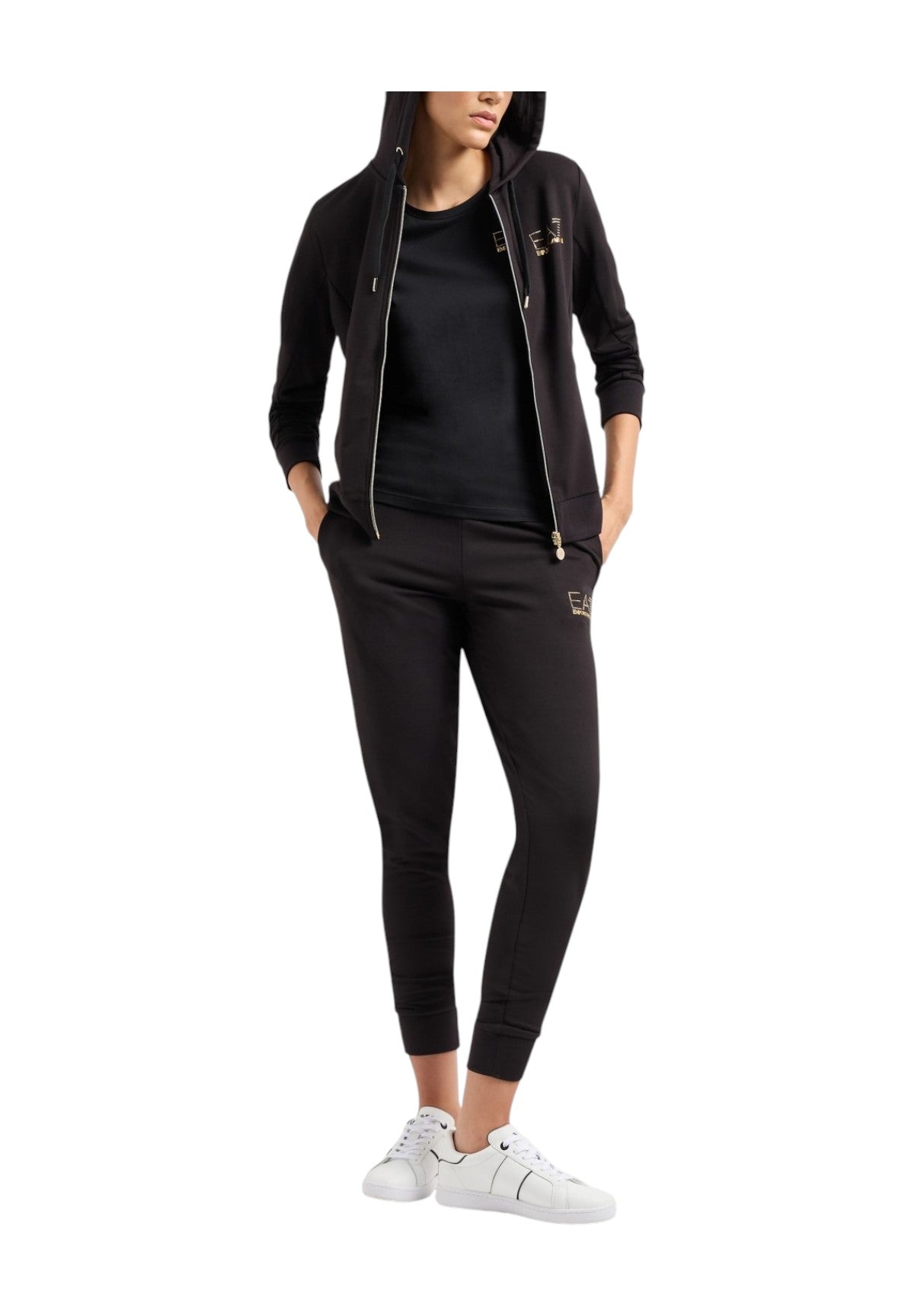 T-Shirt A Maniche Corte 8ntt65 Black