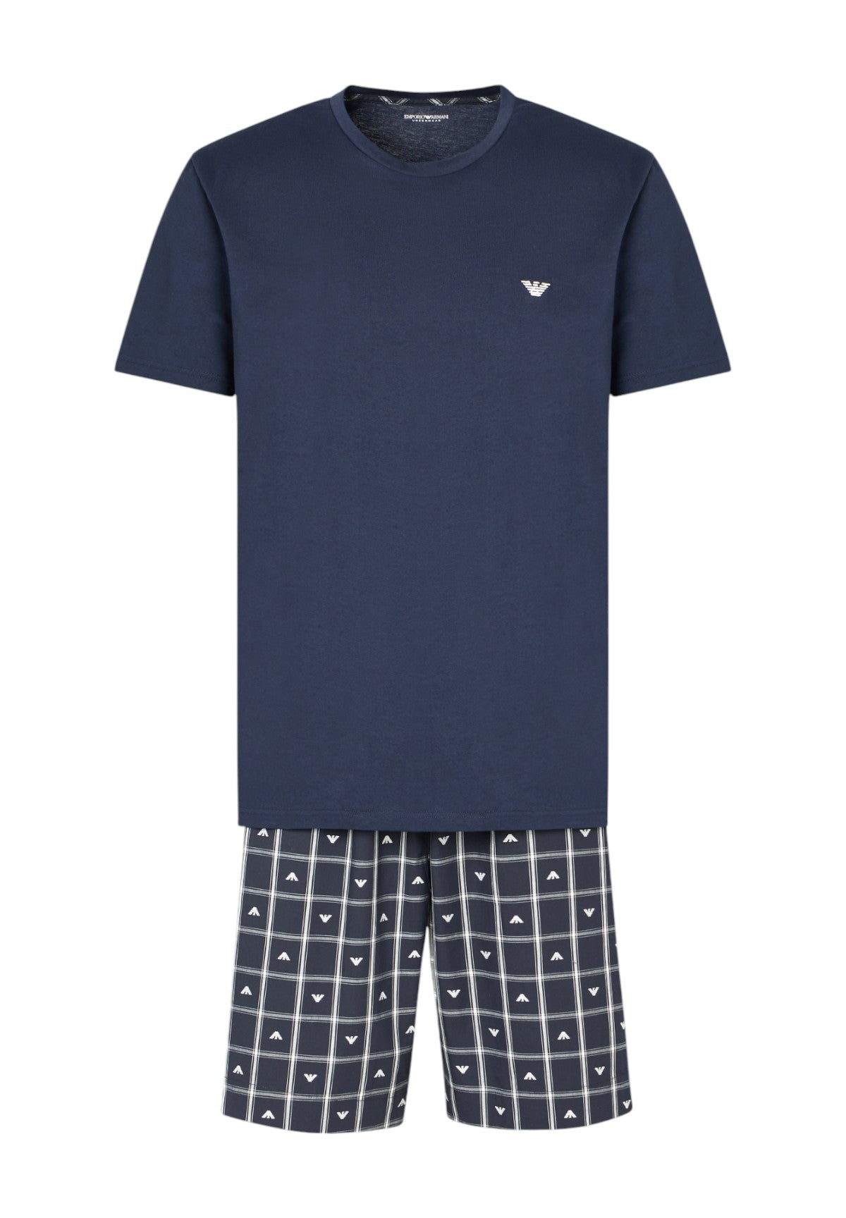 Pigiama Em000641 Check Eagle, Ar.blu, Tofu
