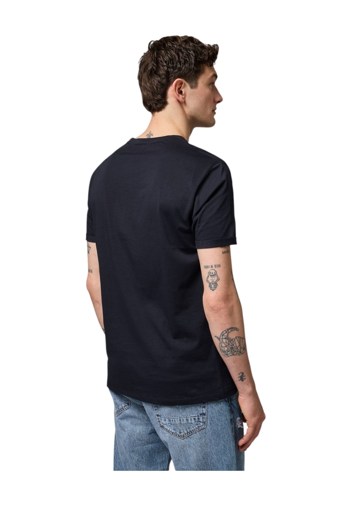 T-Shirt A Maniche Corte Gl1079F-S25 Deep Blue