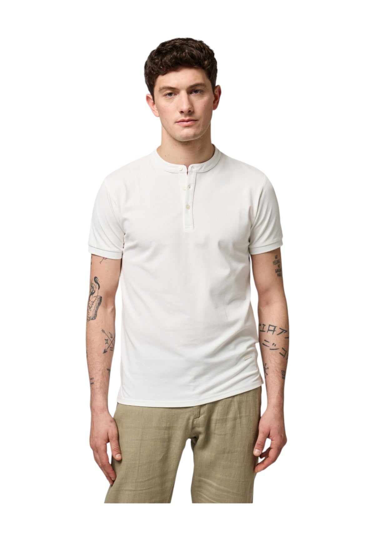 Polo Piqué Gl2255F-S25 White