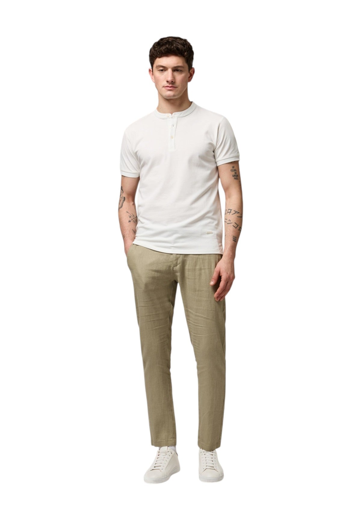 Polo Piqué Gl2255F-S25 White