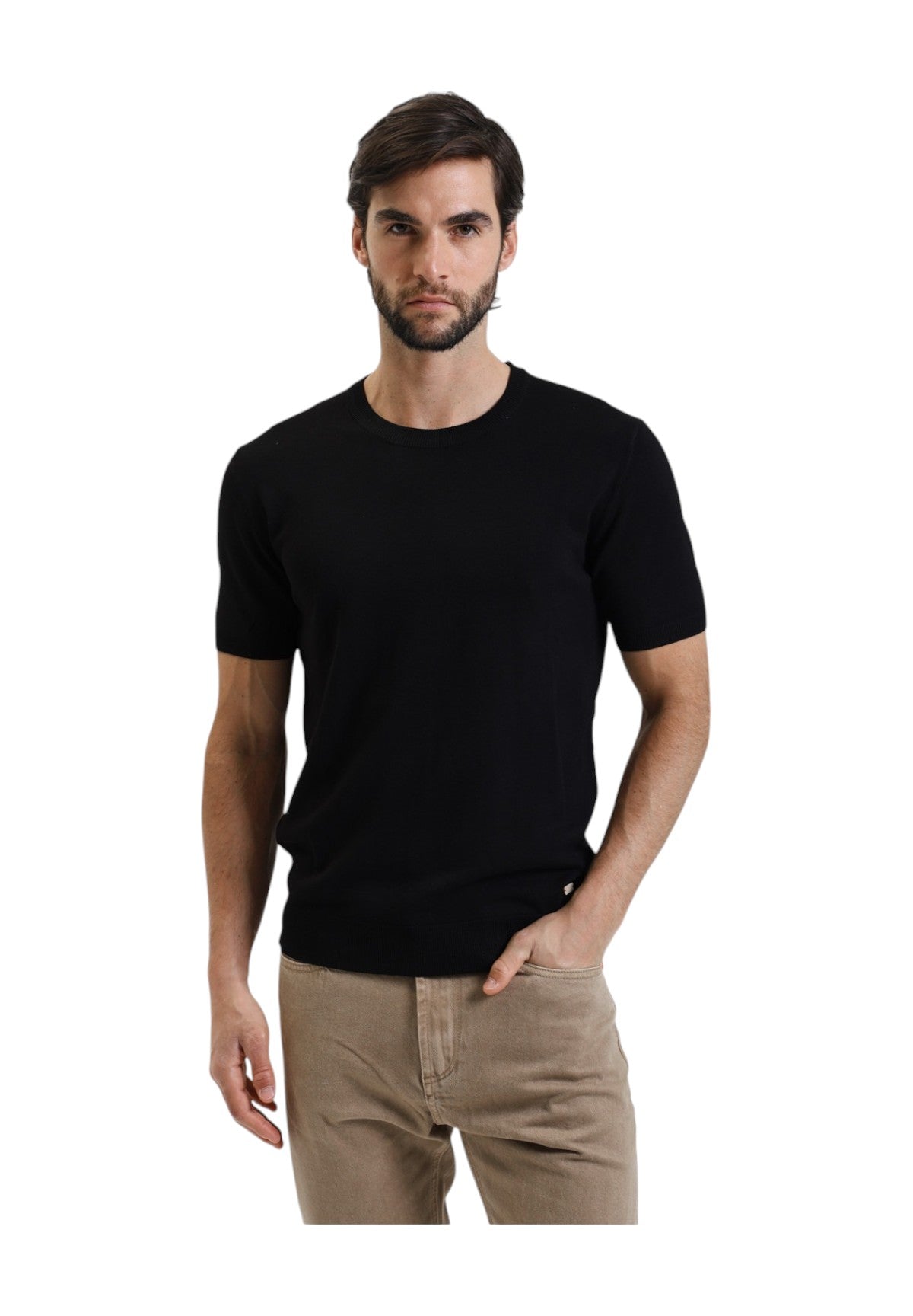 T-Shirt A Maniche Corte Gl510S-S25 Black