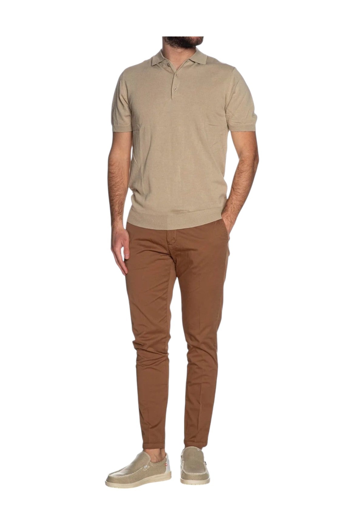 Polo Jersey Gl511S-S25 Beige
