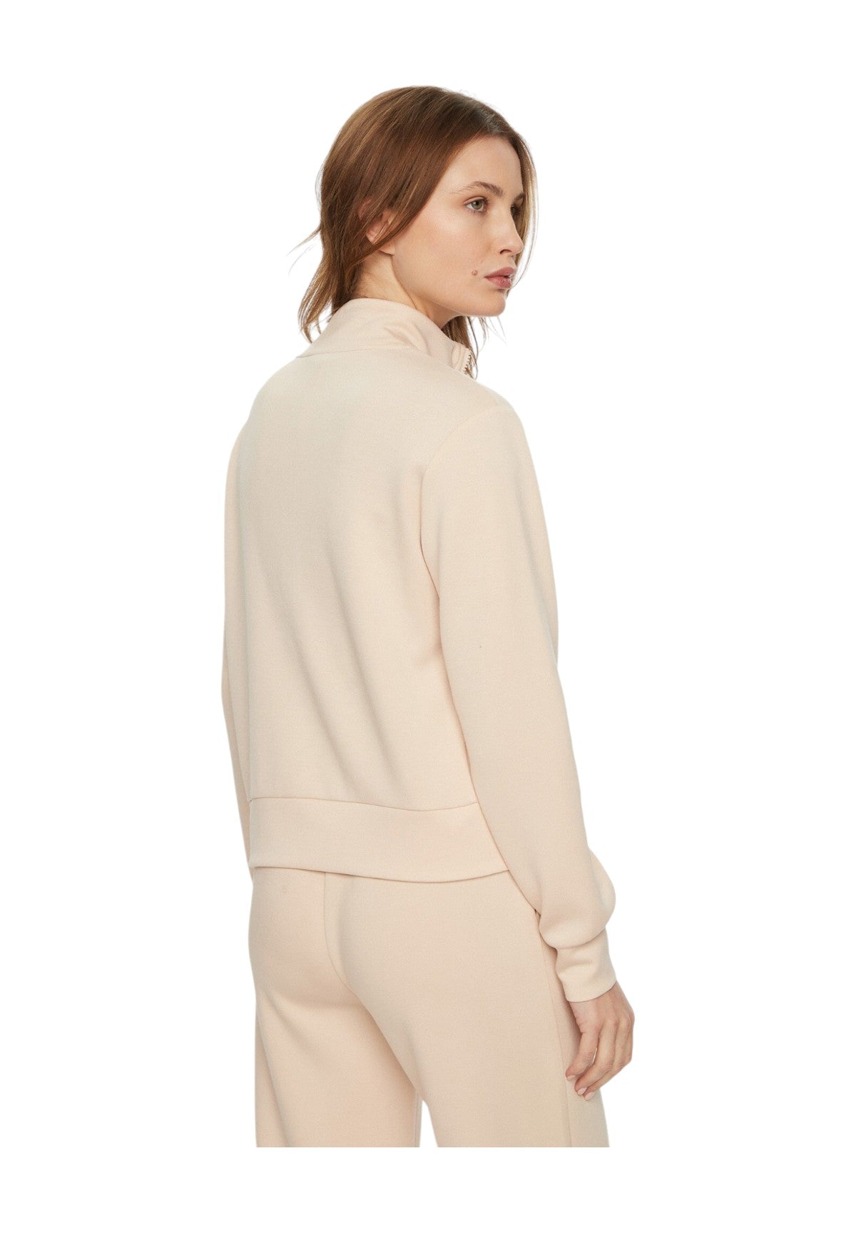 Felpa FulL-Zip V5rq17 Nude Stone