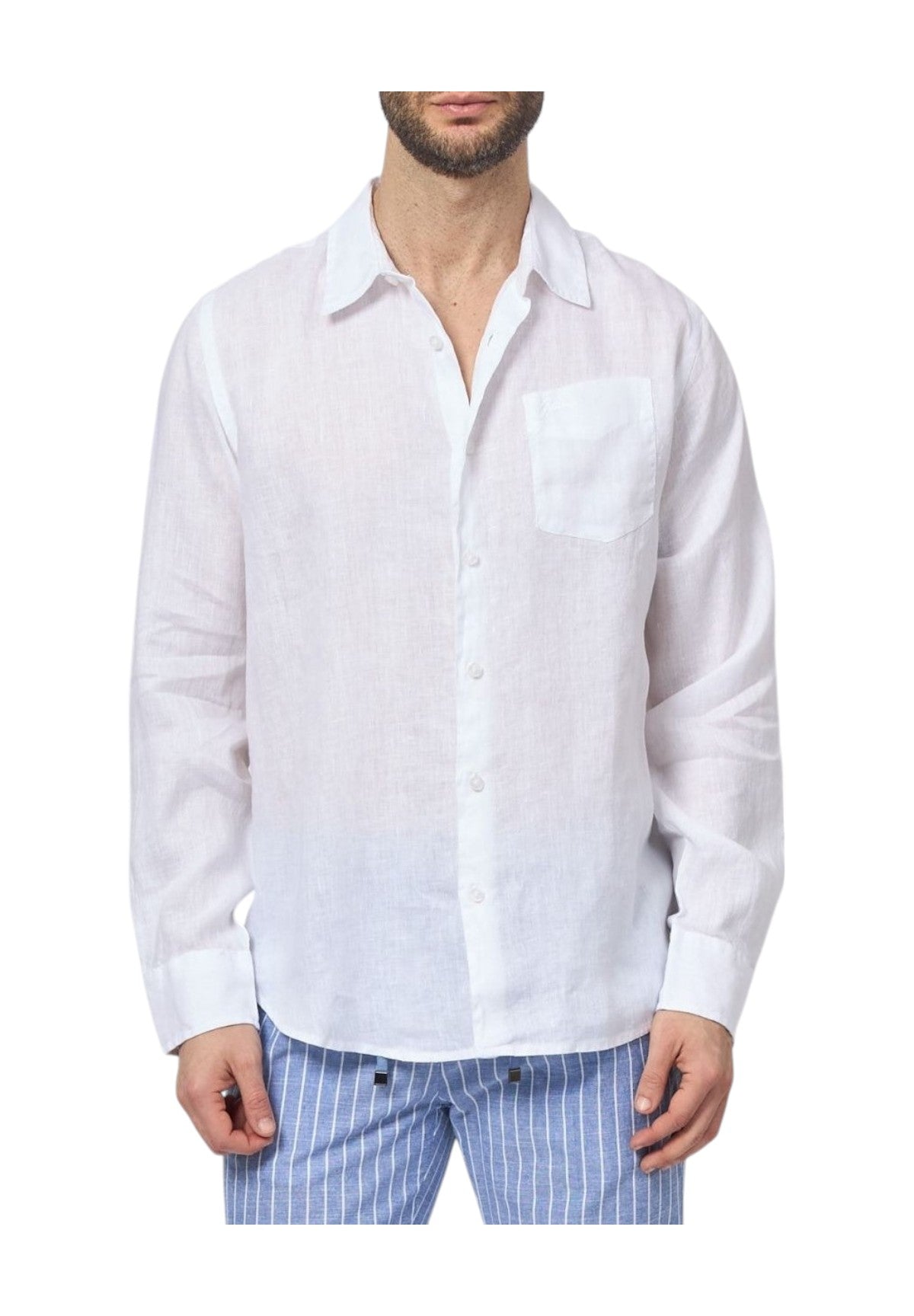 Camicia A Maniche Lunghe M5gh73 Pure White