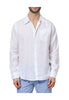 Guess Camicia A Maniche Lunghe M5gh73 Pure White