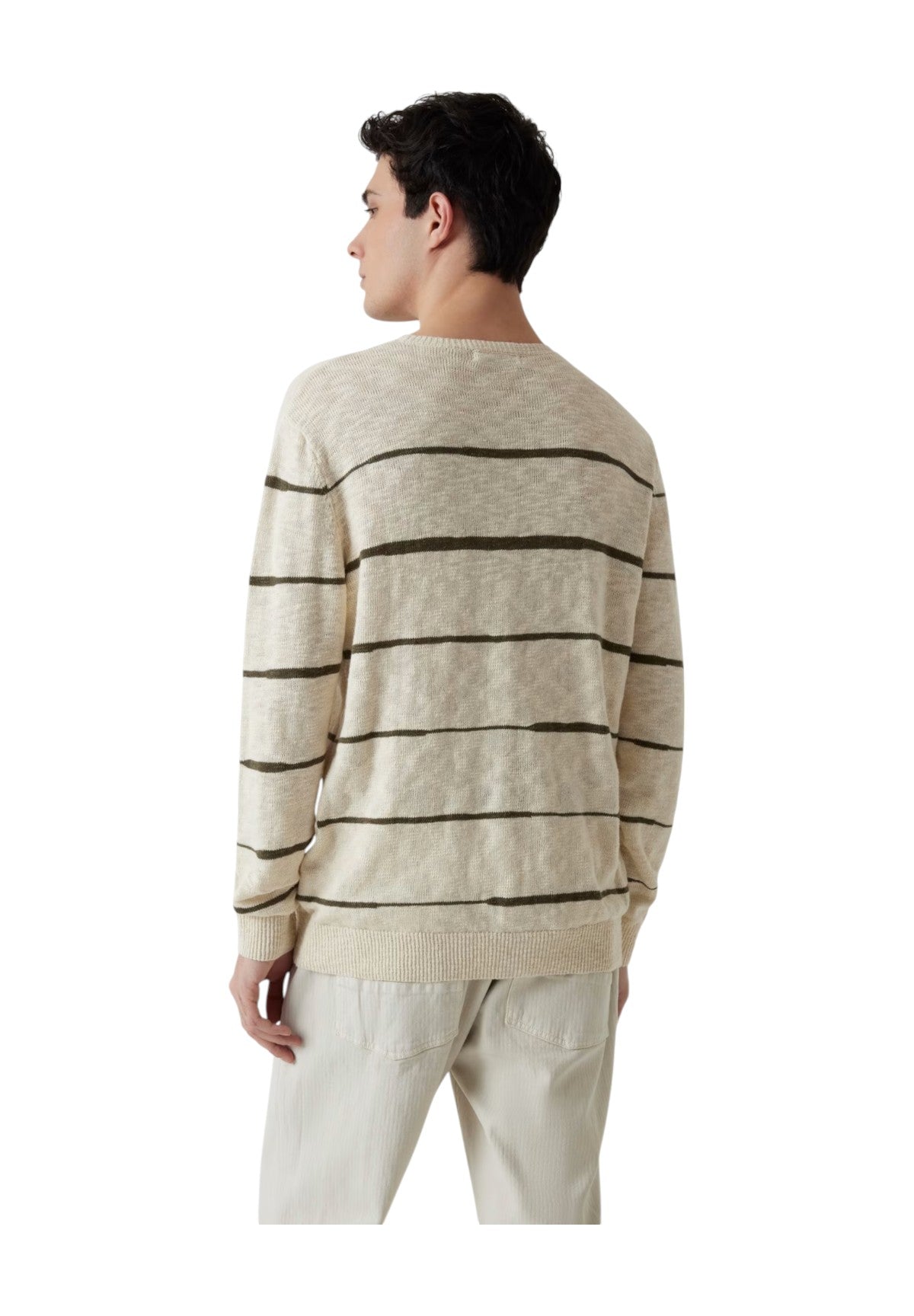 Maglione Girocollo M5gr14 Quicksand Olive Irre