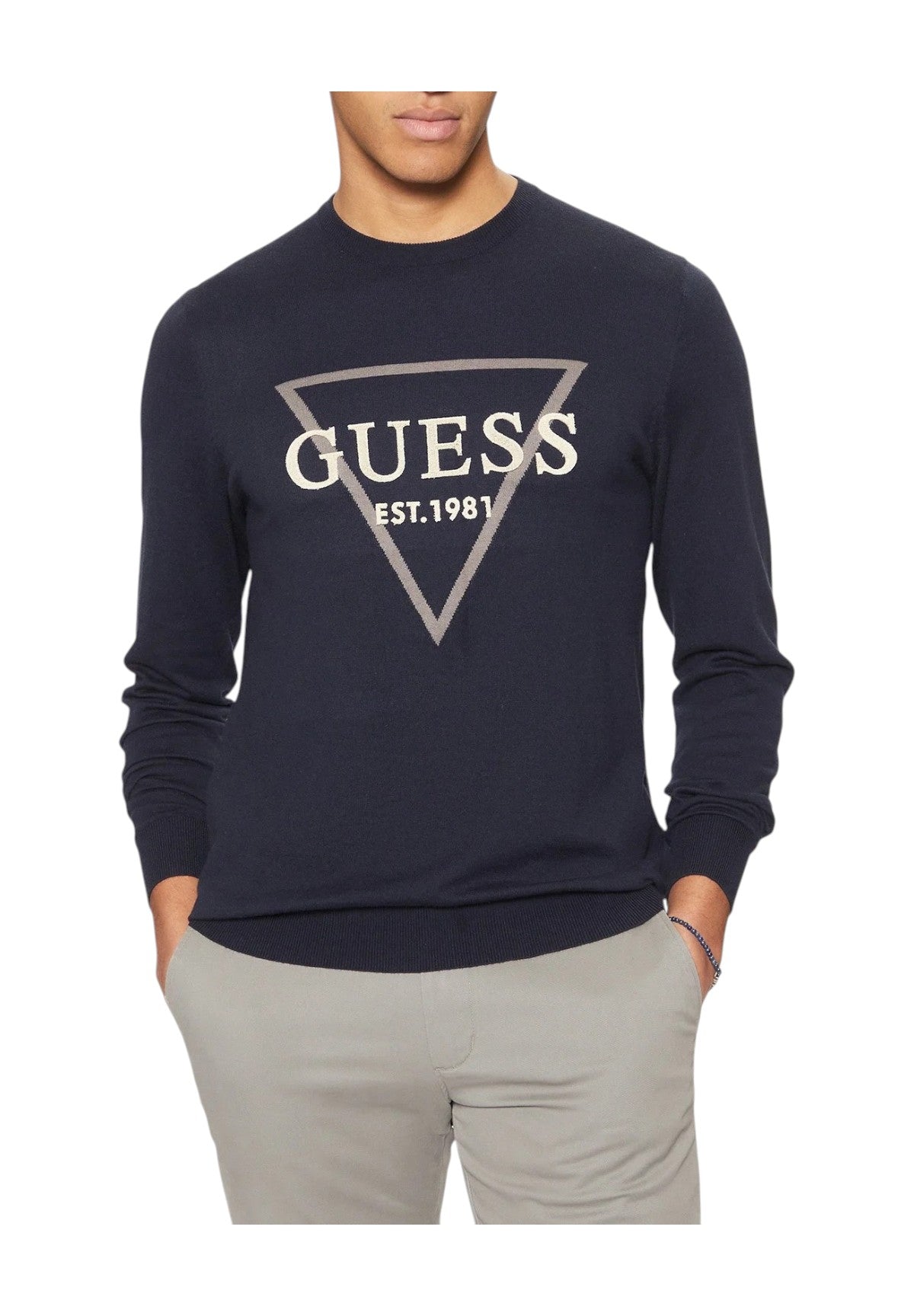 Felpa Girocollo M5rr00 Smart Blue