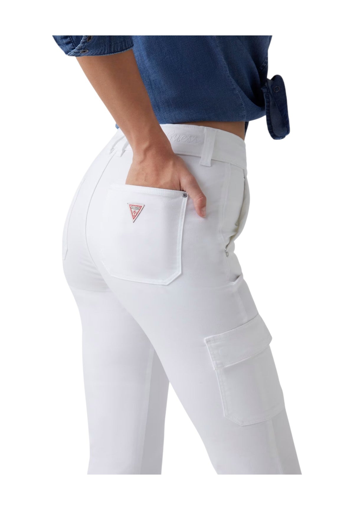 Pantaloni Cargo W5ga1b Pure White