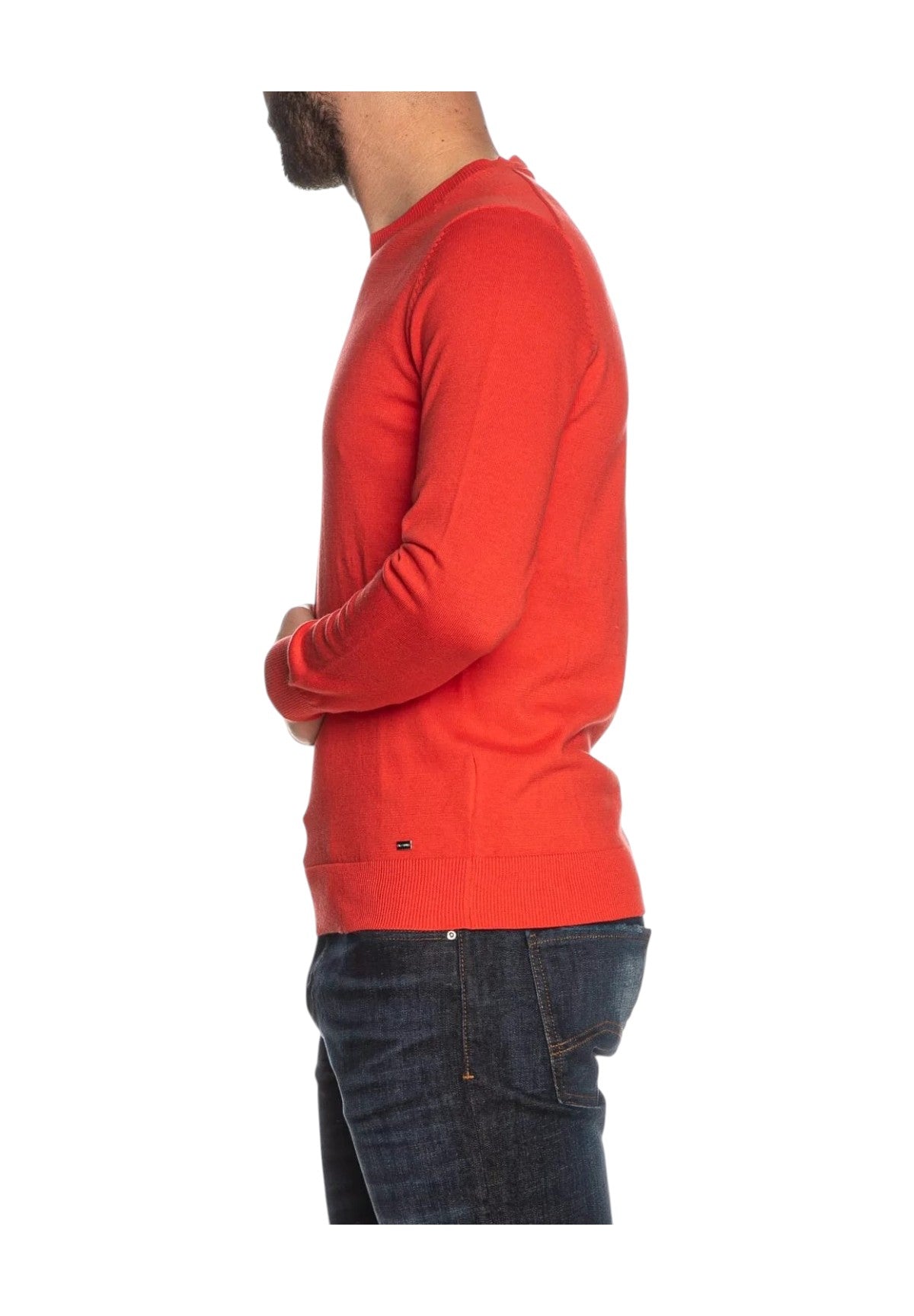 Maglione Girocollo Mk10001 Corallo