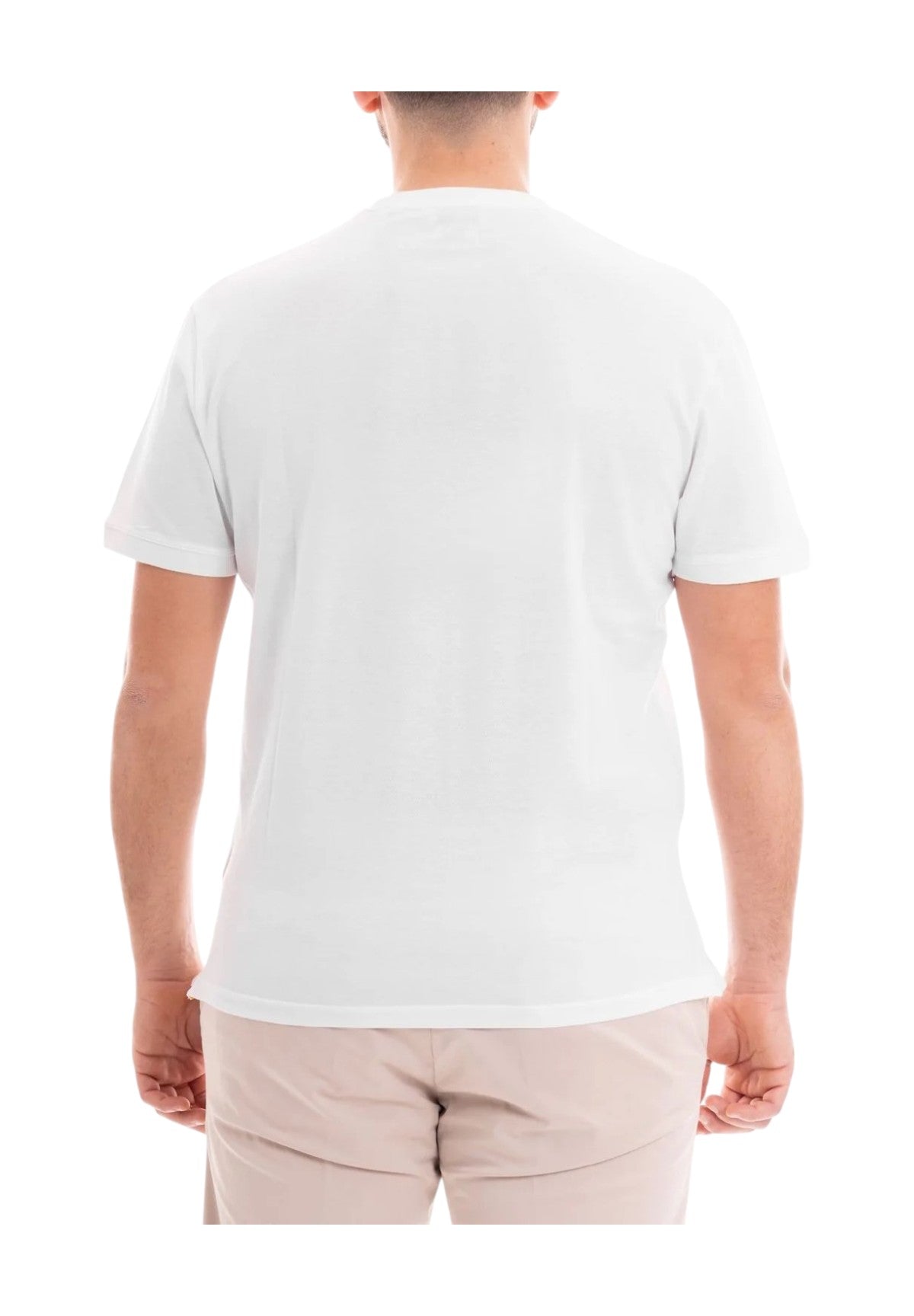T-Shirt A Maniche Corte Mk11004 Bianco