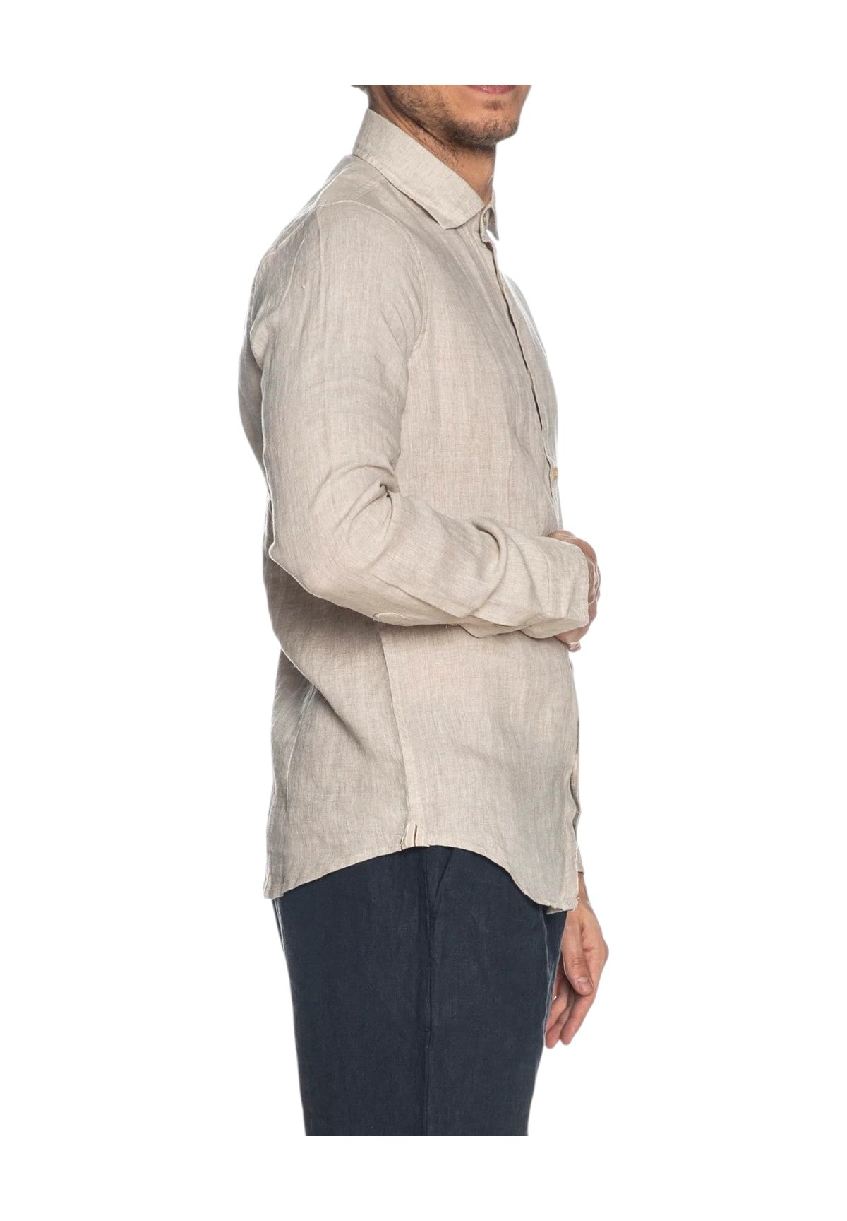 Camicia A Maniche Lunghe Mk13003 Corda