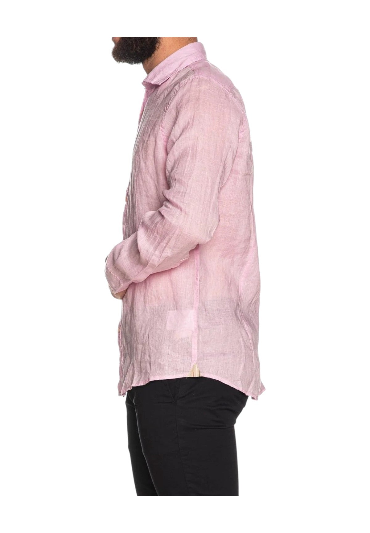 Camicia A Maniche Lunghe Mk13003 Rosa
