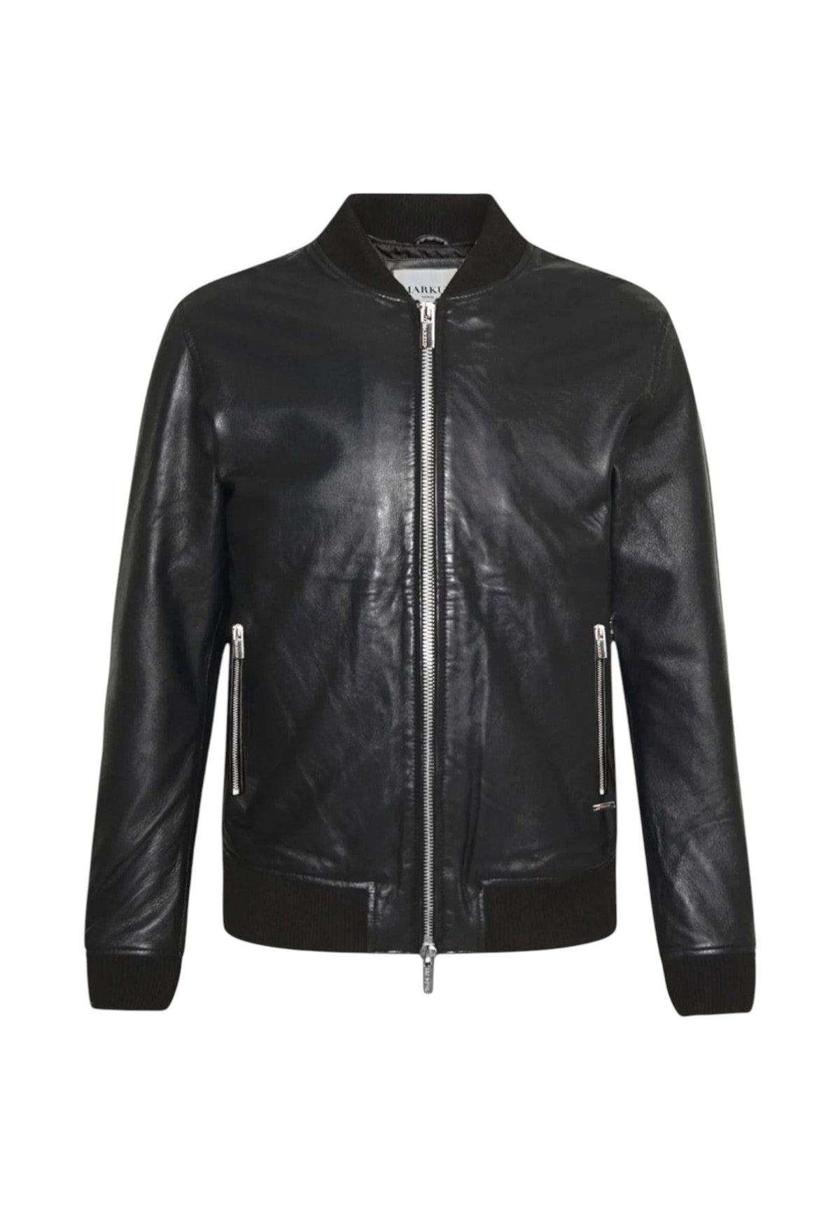 Giacca In Pelle Mk14005 Nero