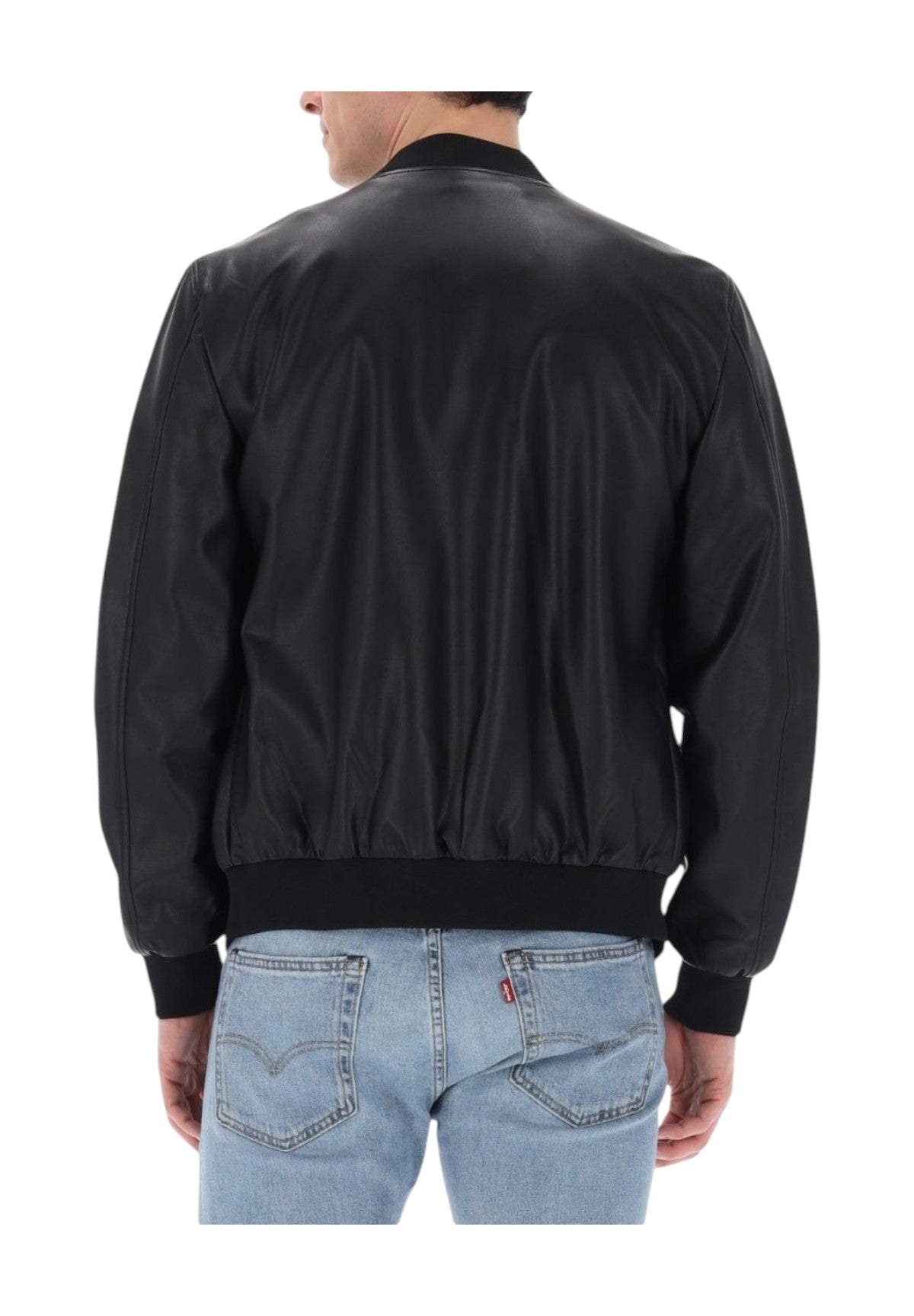 Giacca In Pelle Mk14005 Nero