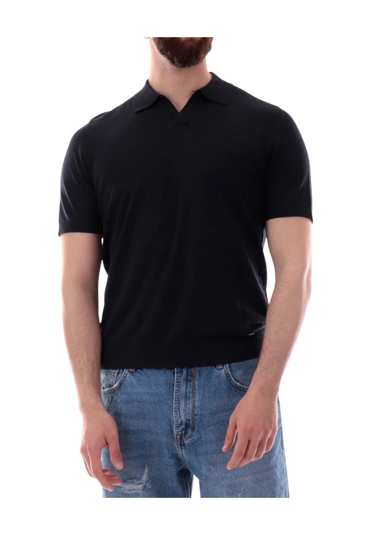Polo Collo Derby Mk890016 Blue