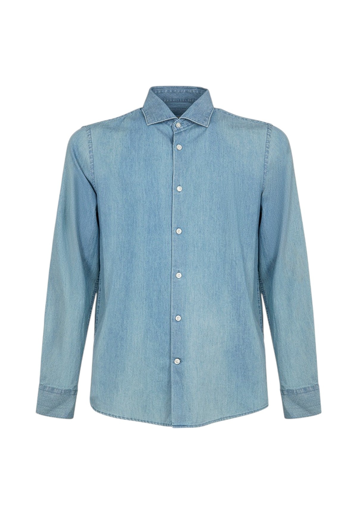 Camicia A Maniche Lunghe Mk893056 Blu Chiaro
