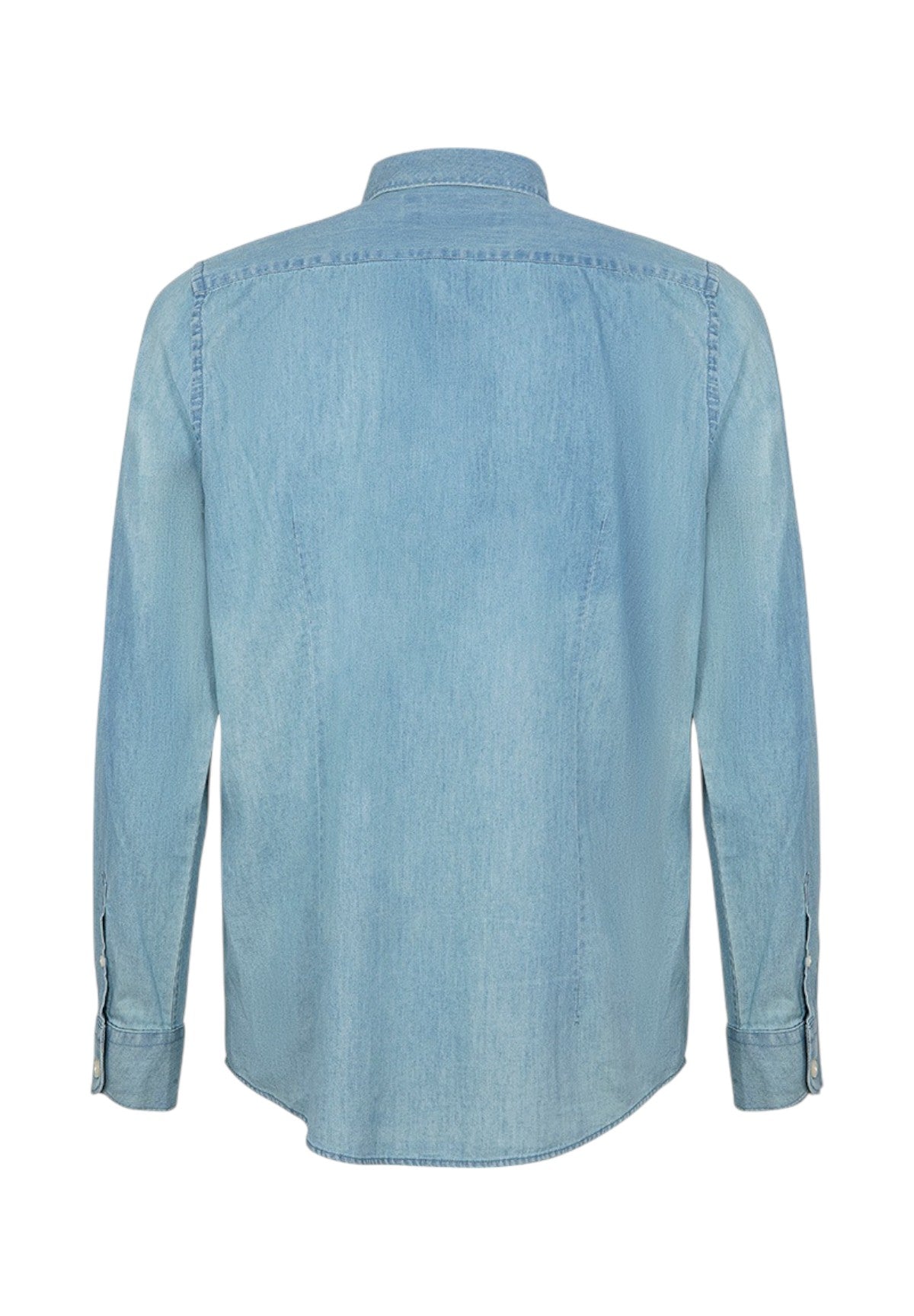Camicia A Maniche Lunghe Mk893056 Blu Chiaro