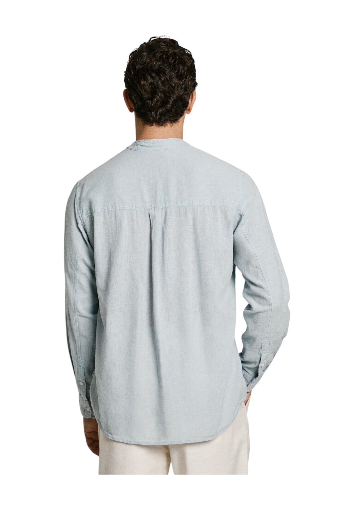 Camicia A Maniche Lunghe Pm308845 Oxford Blue