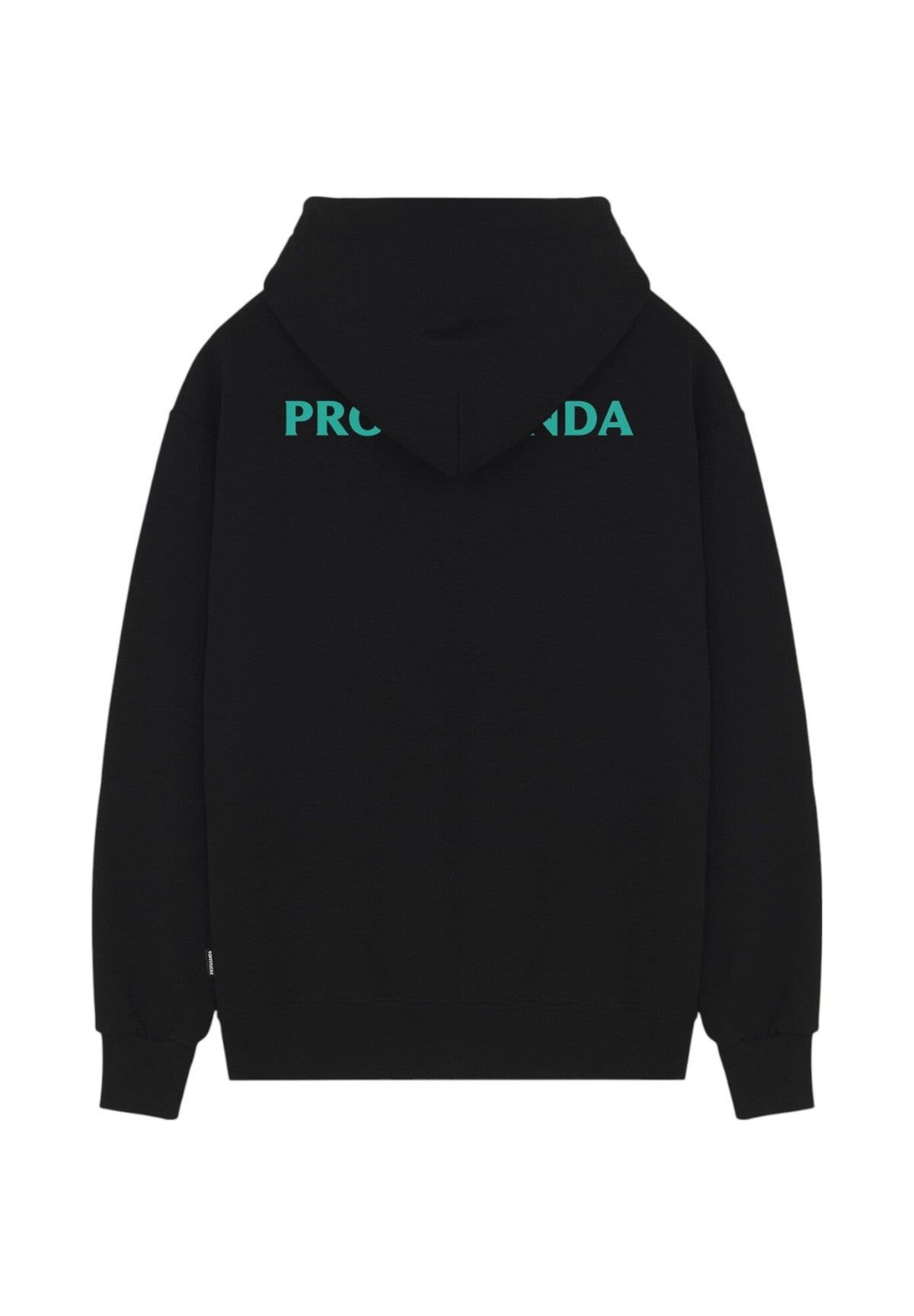 Felpa Pullover con Cappuccio Felpa Logo Fire 25SSPRFE331 Nero