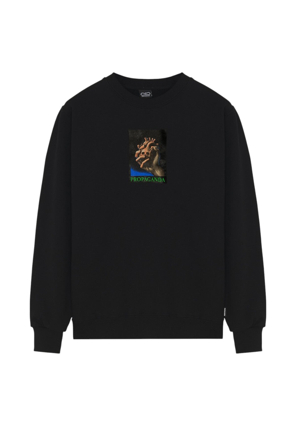 Felpa Girocollo Crewneck Heart 25SSPRFE363 Nero