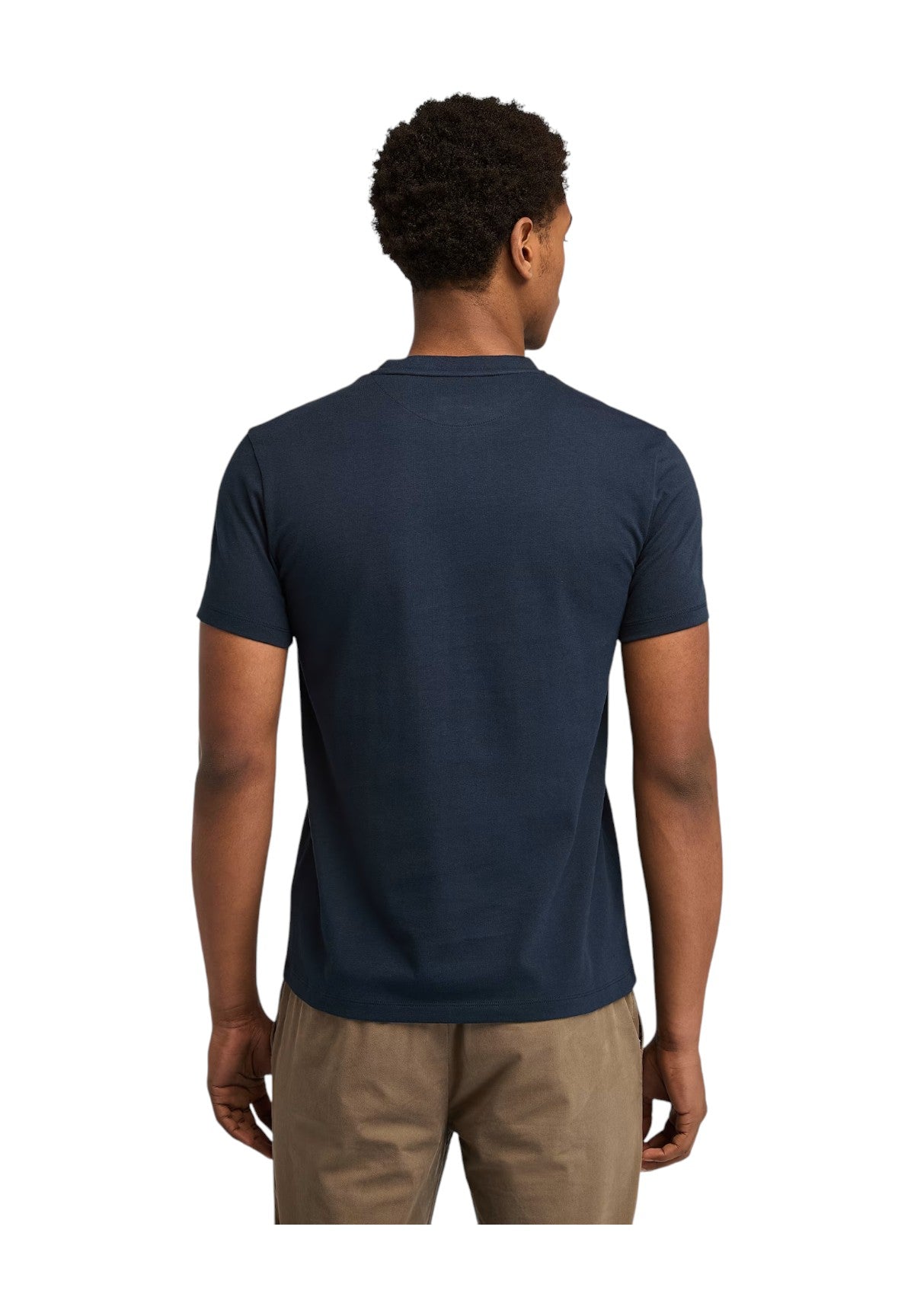 T-Shirt A Maniche Corte Tb0a2bpr Dark Sapphire, Dark Denim