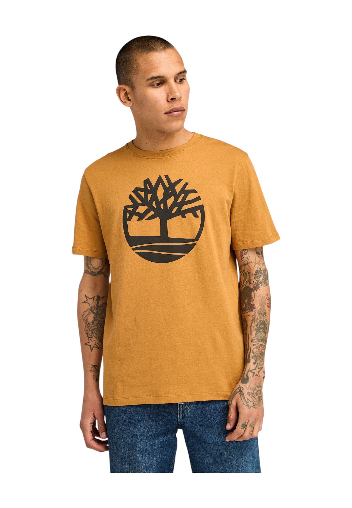 T-Shirt A Maniche Corte Tb0a2c2r Wheat Boot
