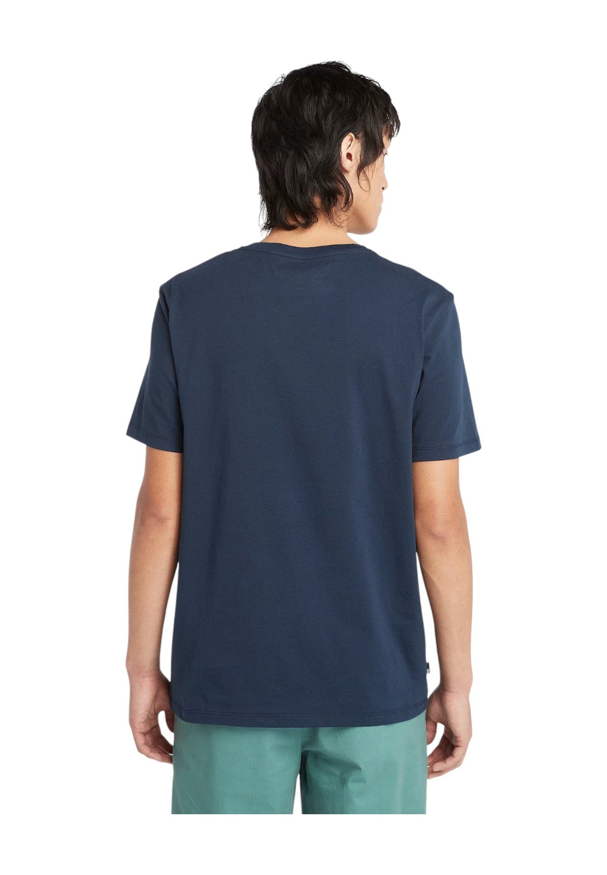 T-Shirt A Maniche Corte Tb0a2c2r Dark Sapphire, Dark Denim