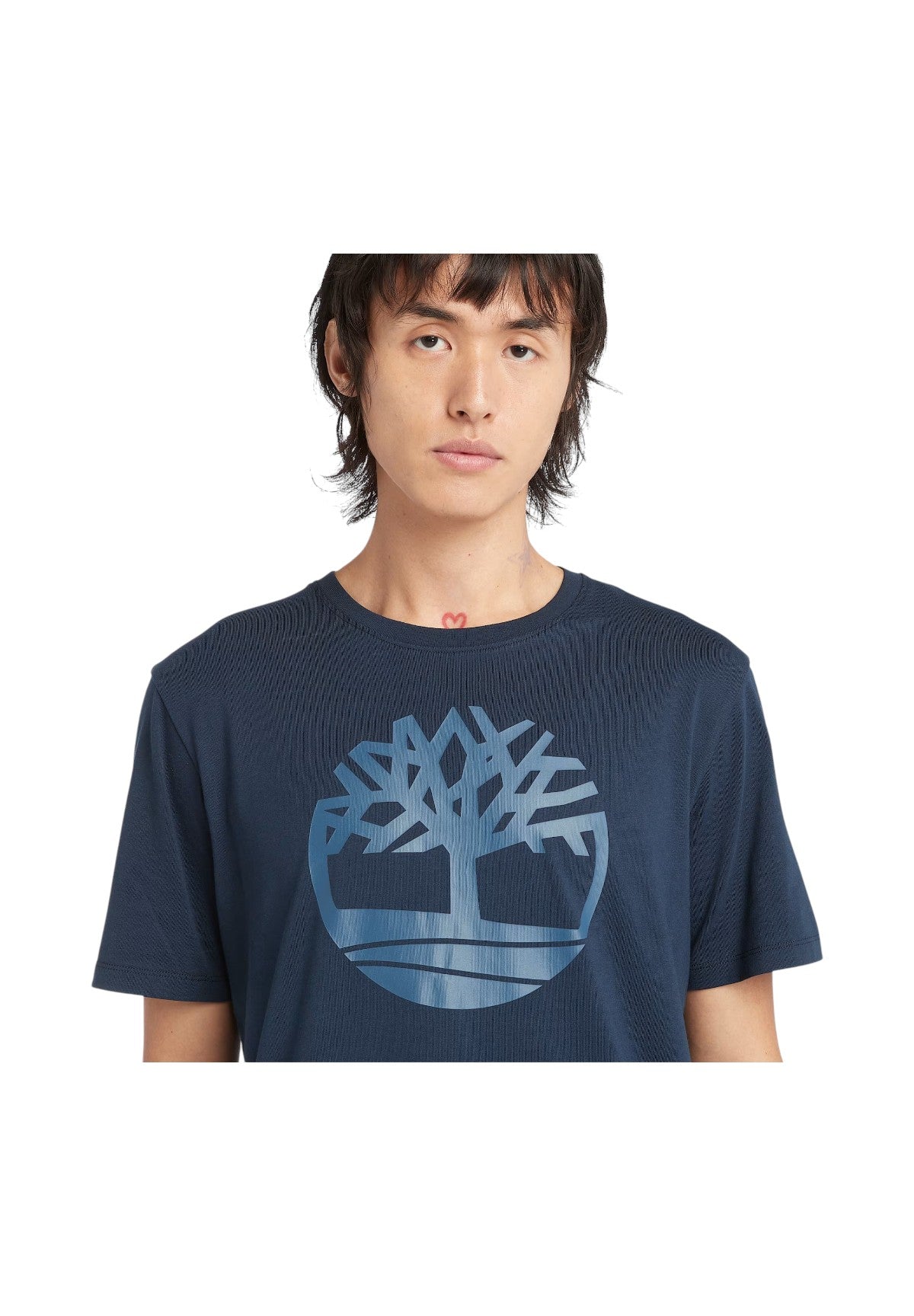 T-Shirt A Maniche Corte Tb0a2c2r Dark Sapphire, Dark Denim