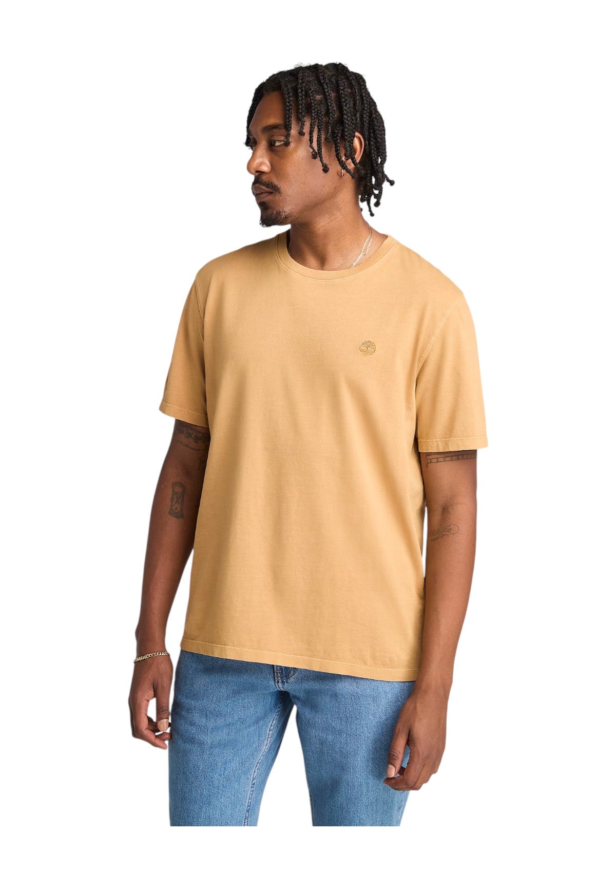 T-Shirt A Maniche Corte Tb0a5yay Light Wheat Boot