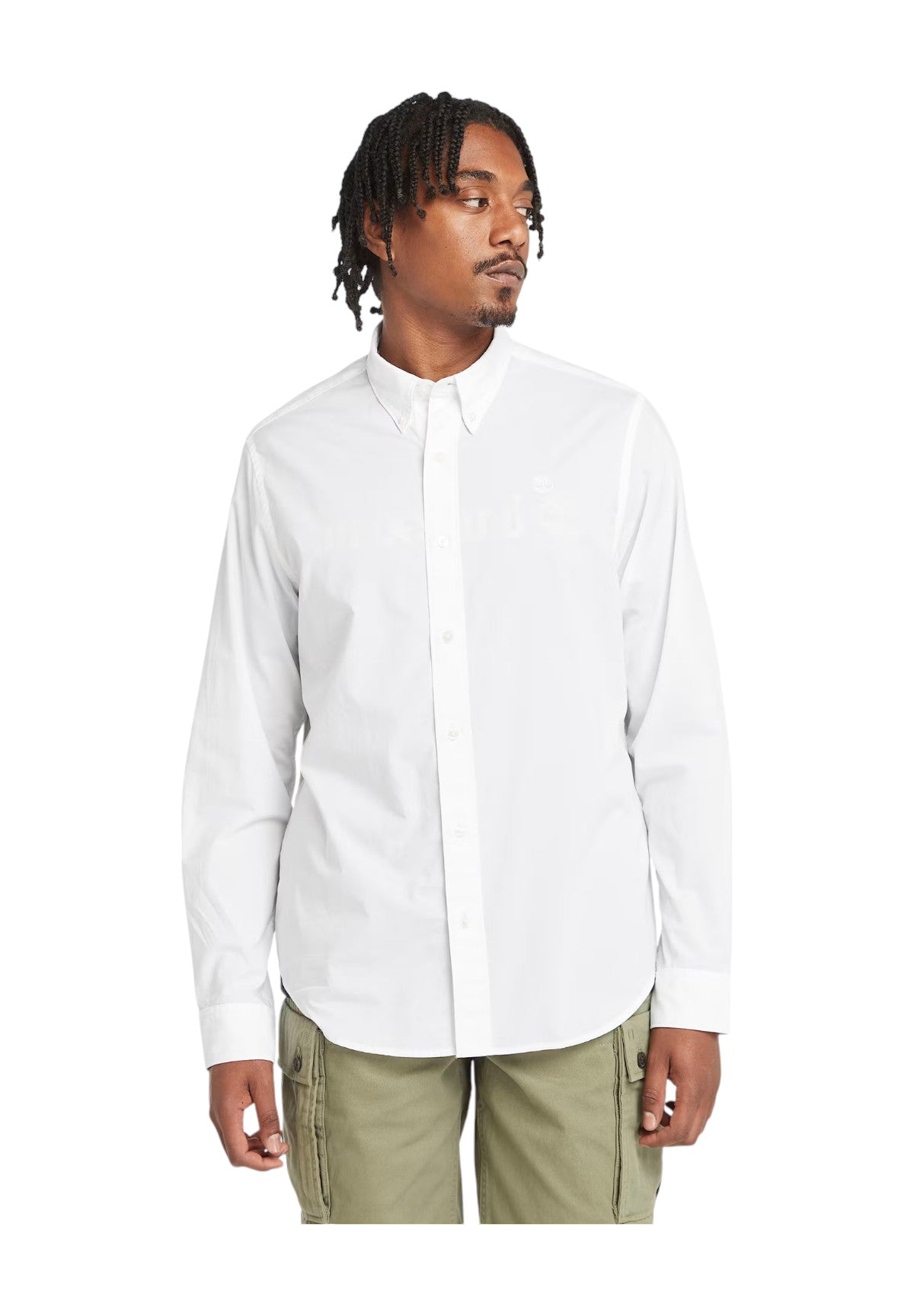 Camicia A Maniche Lunghe Tb0a6grh White