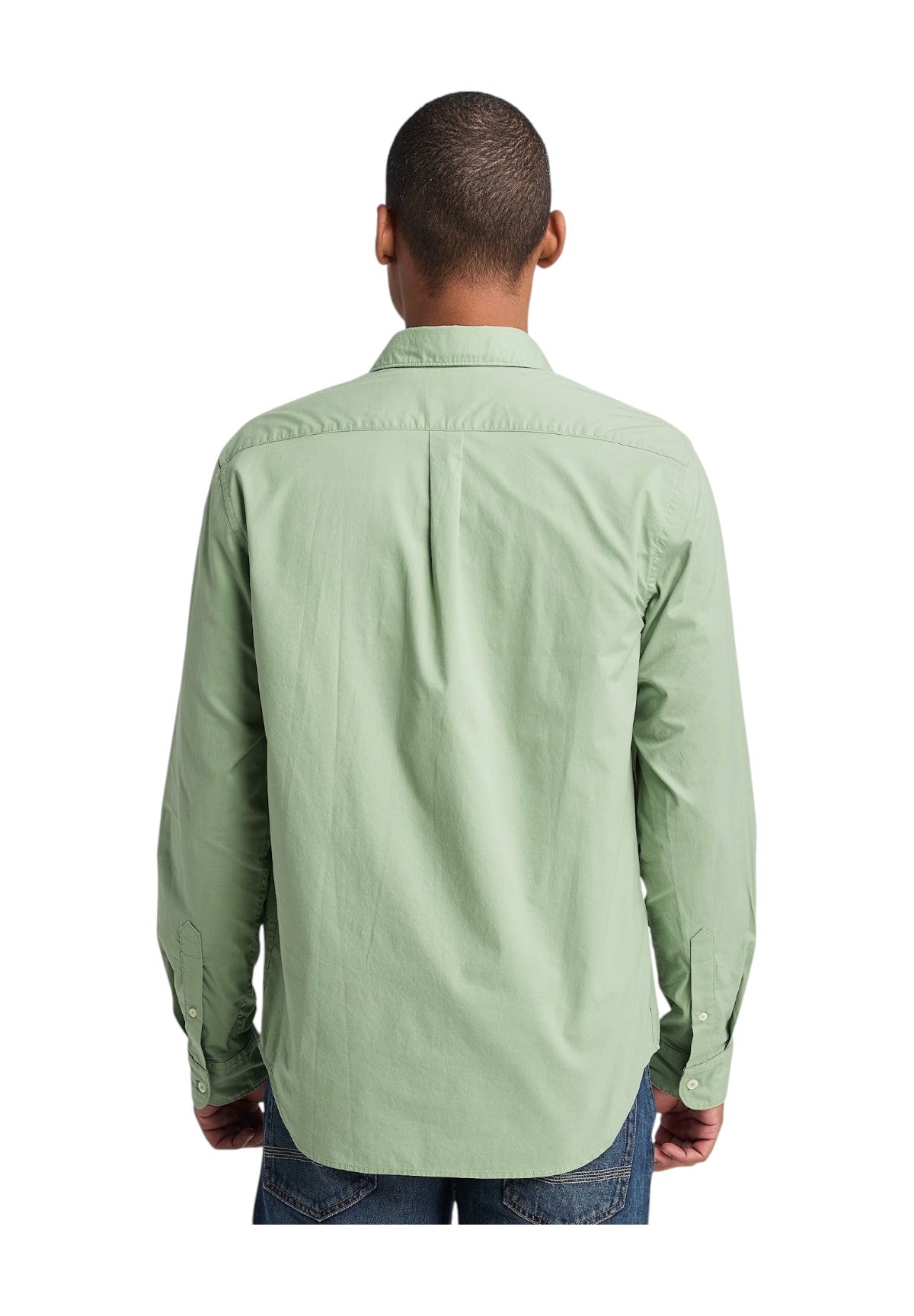 Camicia A Maniche Lunghe Tb0a6grh Pro Green Bay