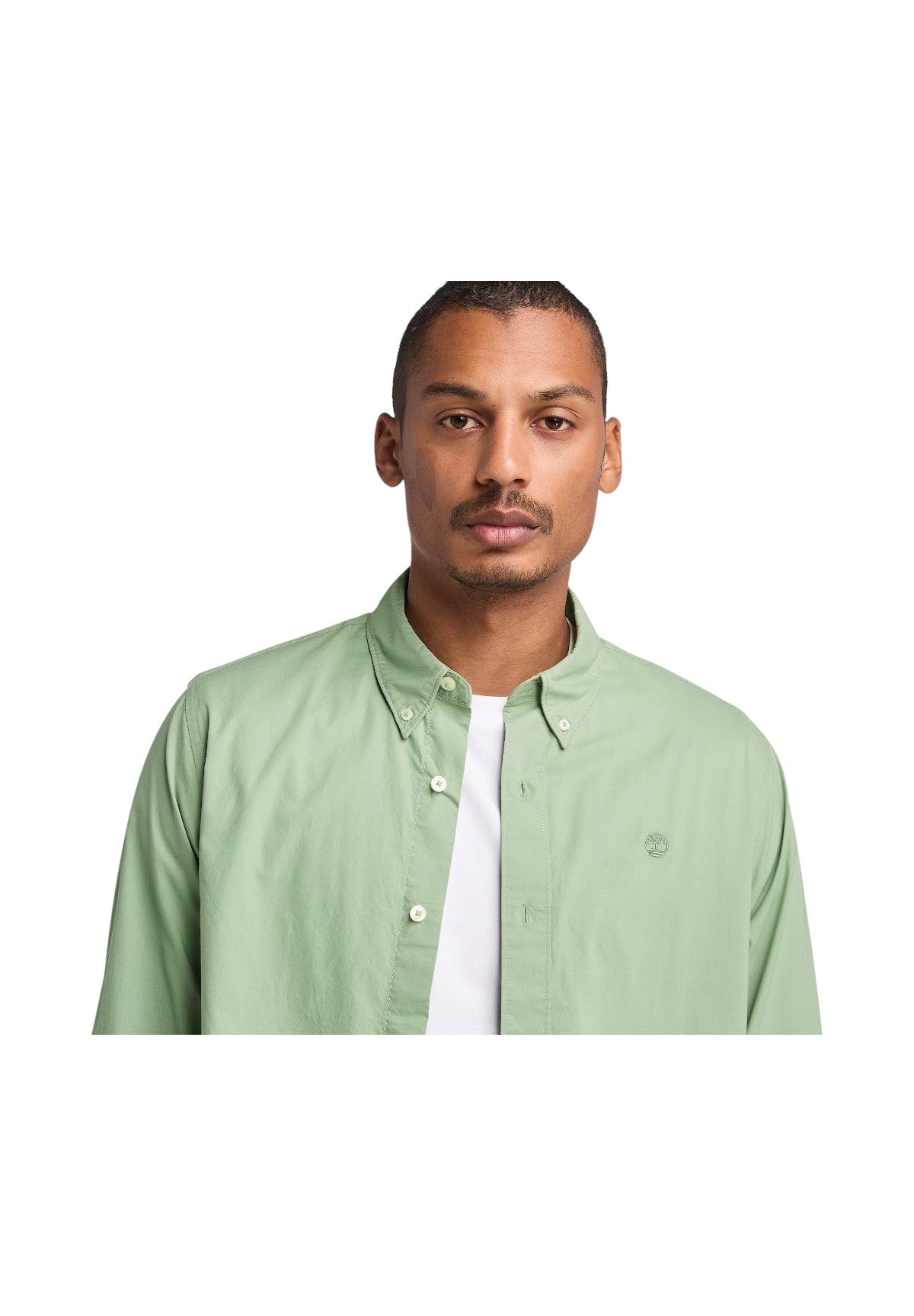 Camicia A Maniche Lunghe Tb0a6grh Pro Green Bay
