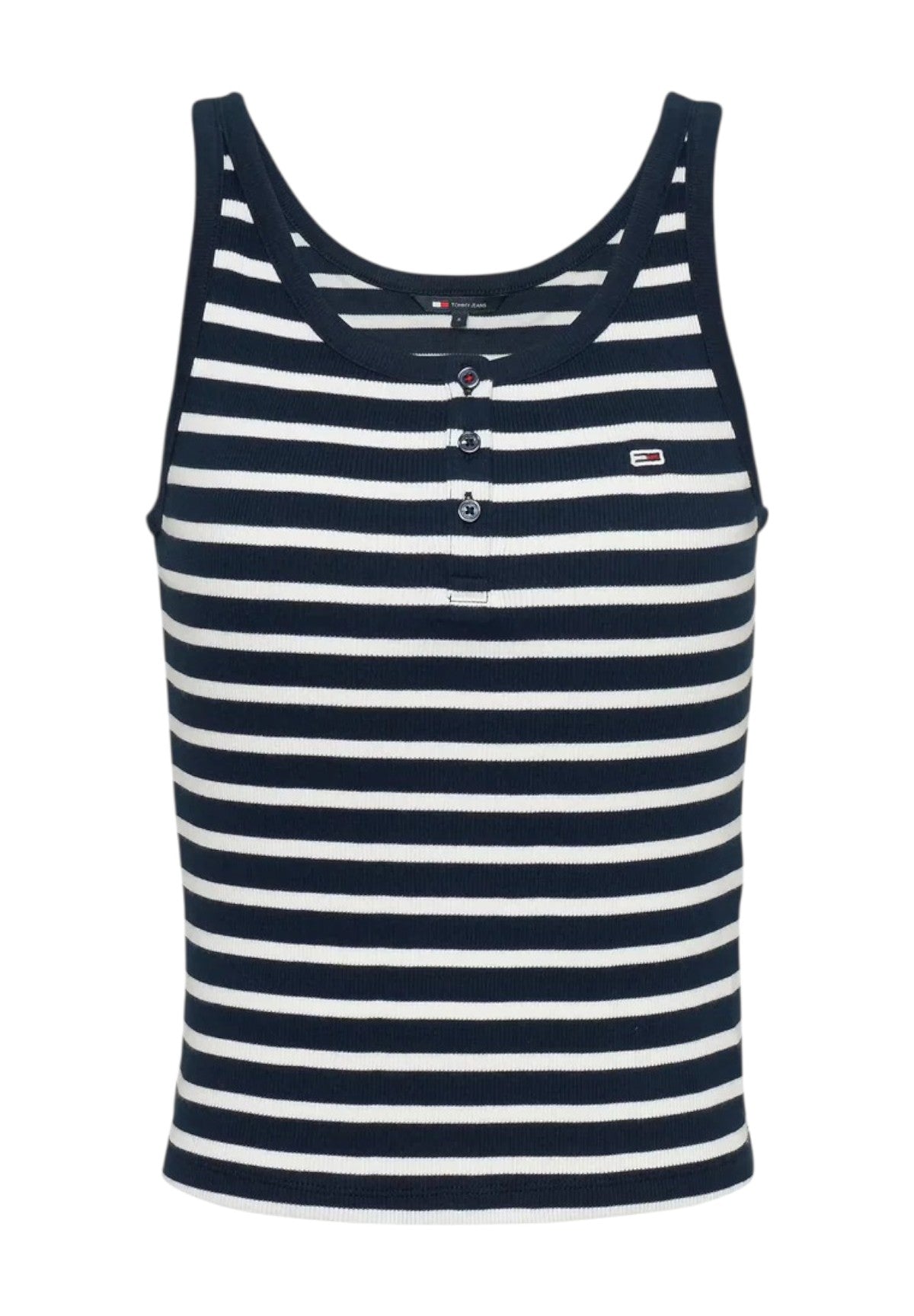 Canotta Dw0dw19492 Dark Night Navy, Stripe