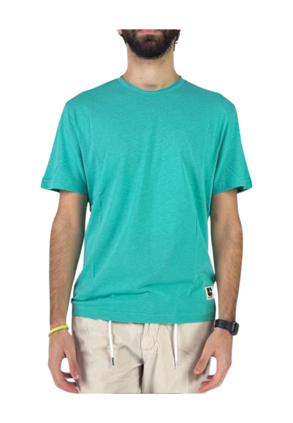 T-Shirt A Maniche Corte Ur811040 Verde Acqua