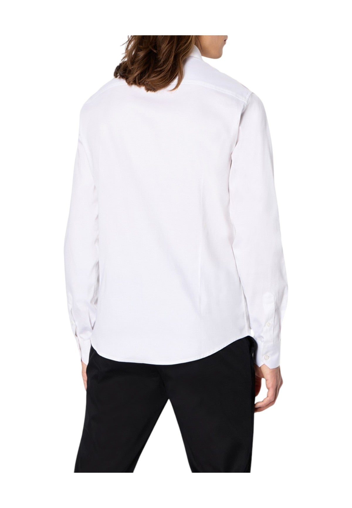 Camicia a Maniche Lunghe 8NZCBD White, White