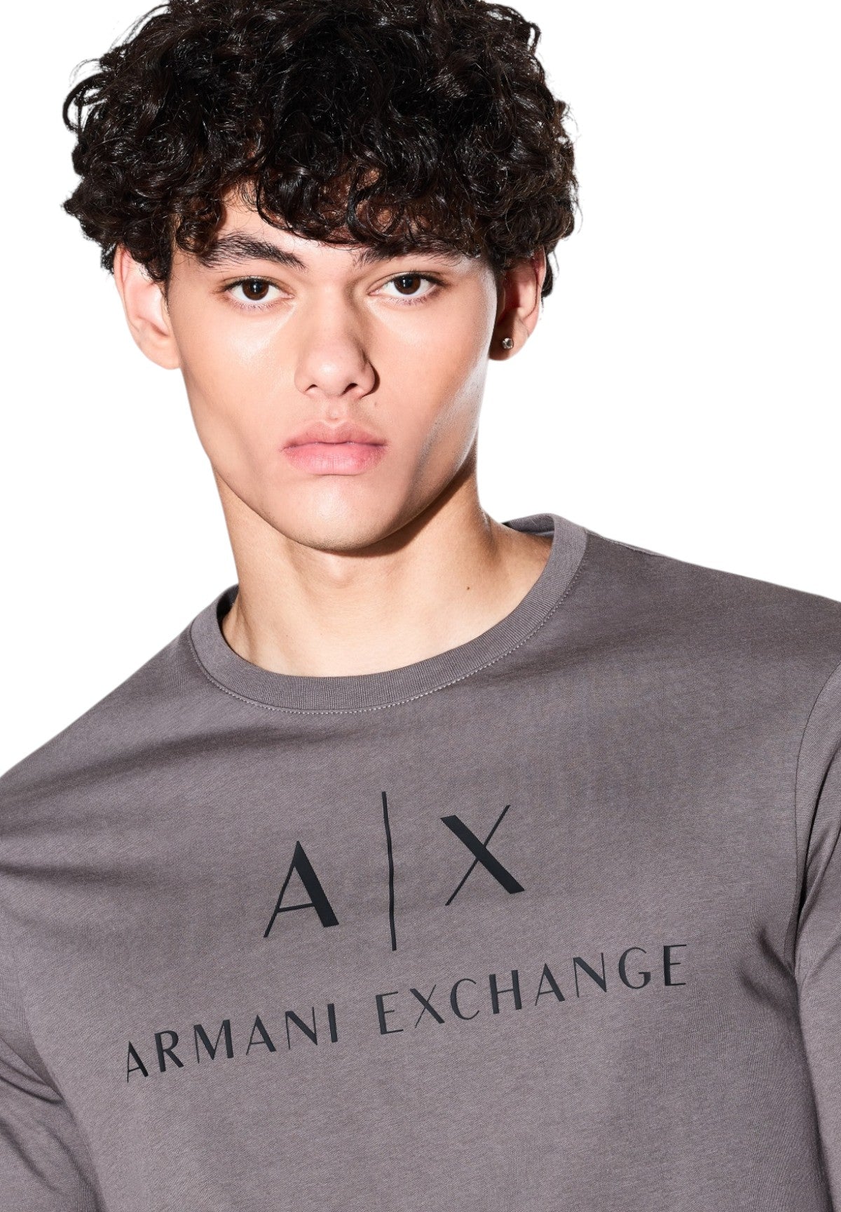 T-shirt a Maniche Lunghe 8NZTCH Dark Gull Gray