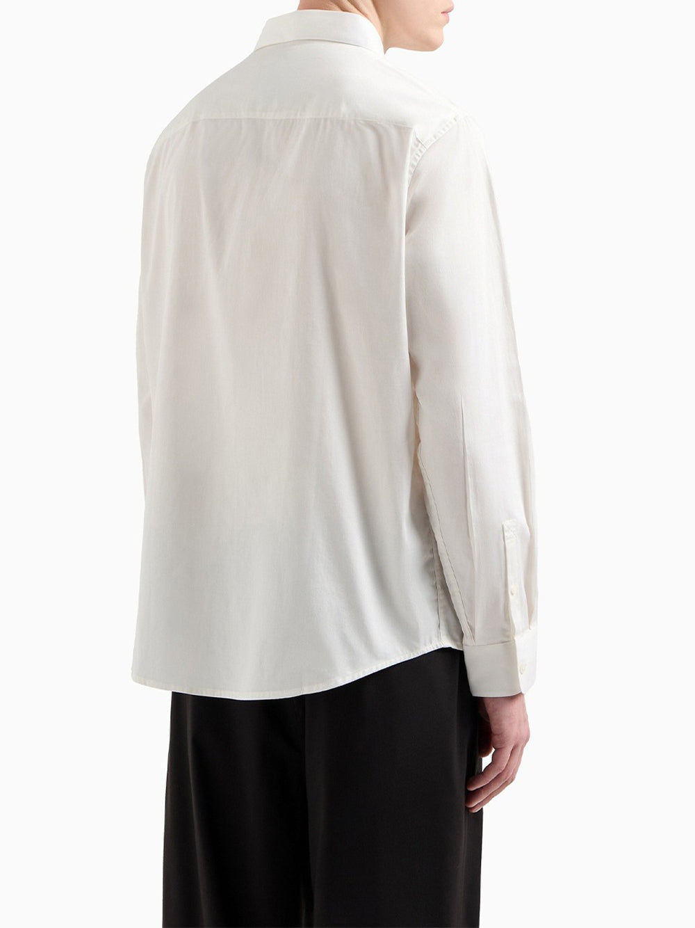 Camicia a Maniche Lunghe Regular fit cotton shirt XM000339 Off White