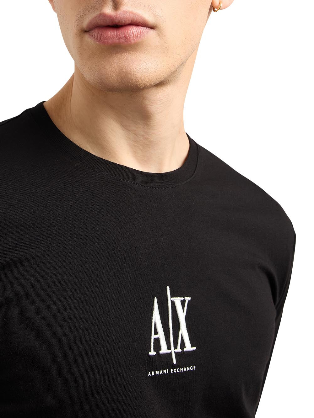 T-shirt a Maniche Lunghe XM000364 Black