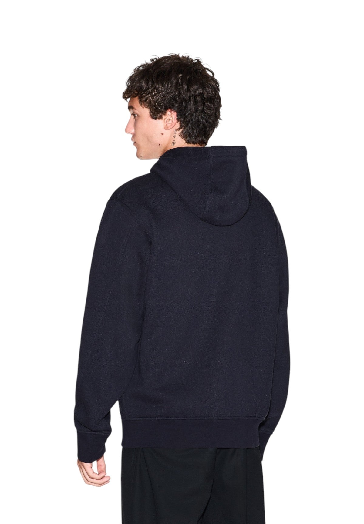 Felpa Full-Zip con Cappuccio XM001026 Deep Navy