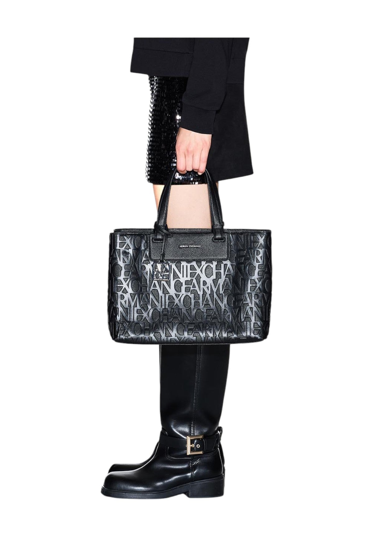 Borsa Shopper XW001222 Black