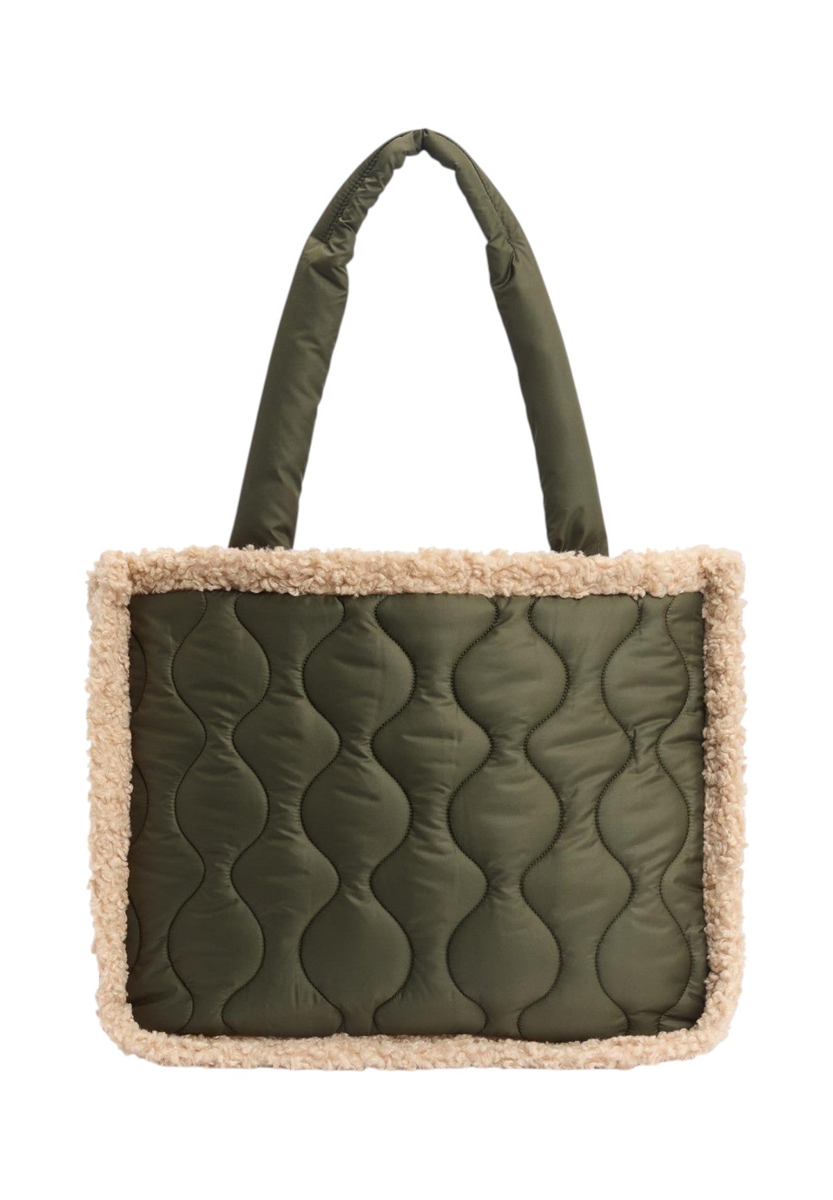 Borsa Tote Marnie Quilt LBA0482 Olive
